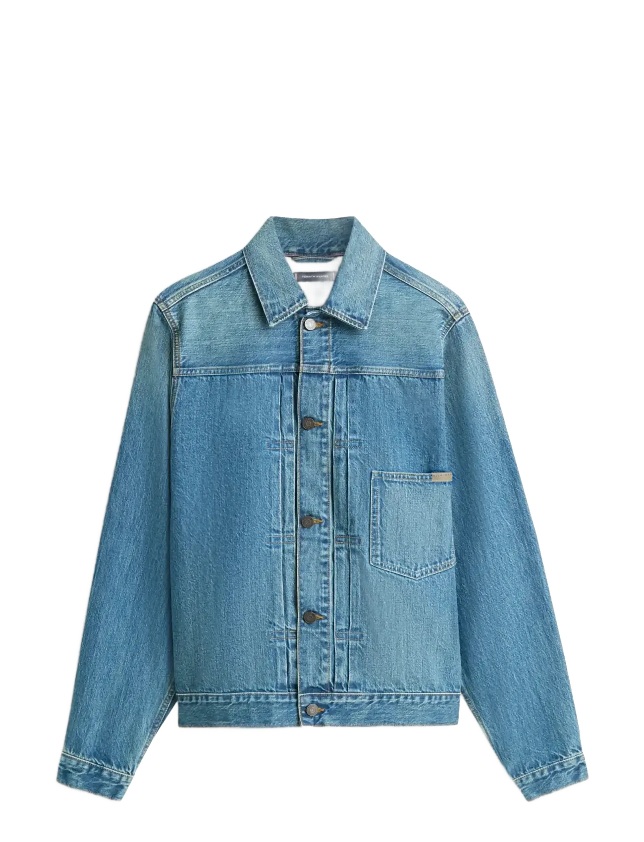 Tommy Hilfiger TRUCKER JKT TYPE 1 MARIO INDIGO - Premium styles - MARIO BLUE / blue