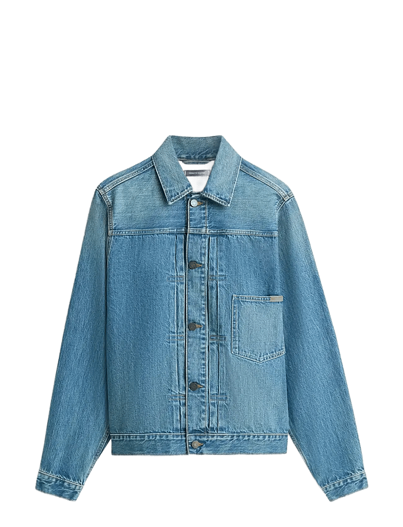 Tommy Hilfiger - TRUCKER JKT TYPE 1 MARIO INDIGO - ofodrade jeansjackor - mario blue - 1