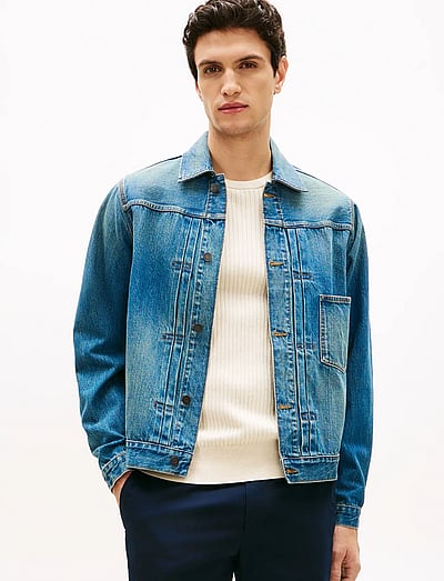 Trucker Jkt Type 1 Mario Indigo - Uforede Denimjakker