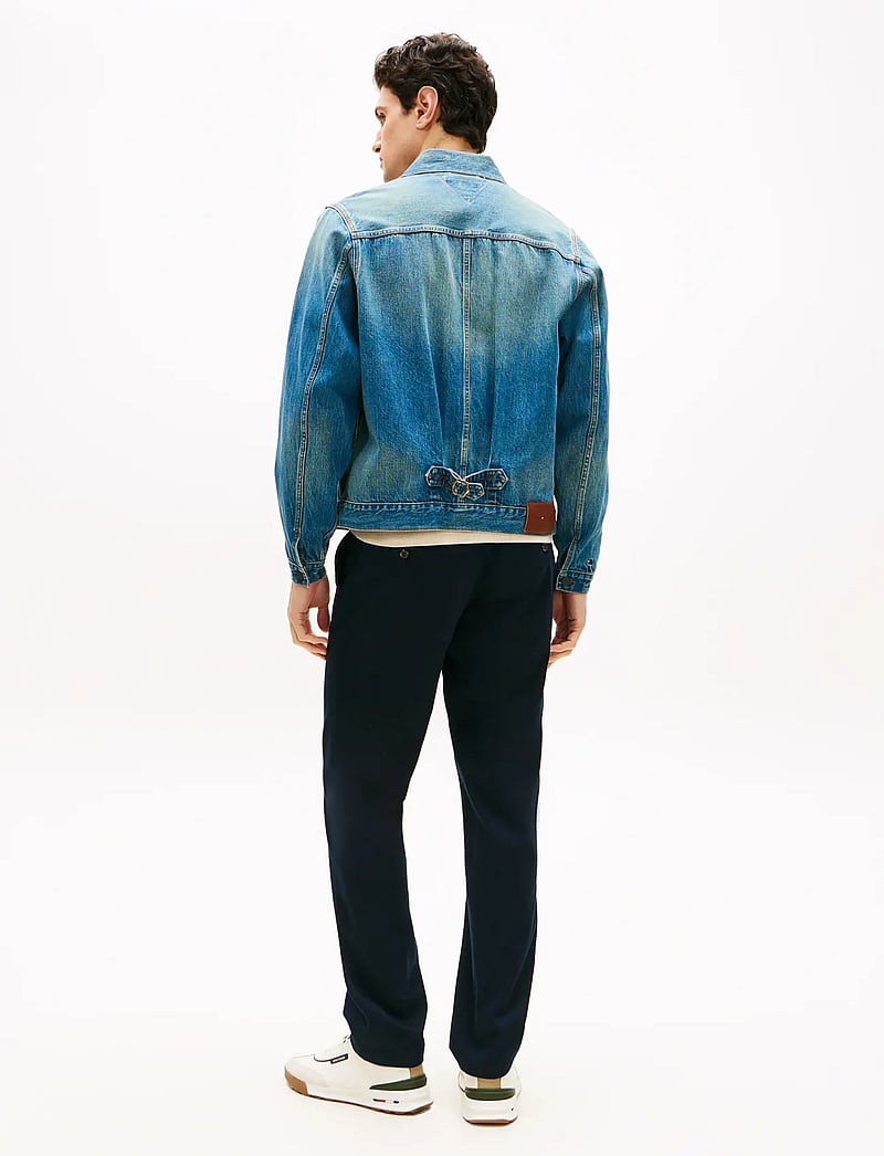 Tommy Hilfiger - TRUCKER JKT TYPE 1 MARIO INDIGO - ungefütterte denimjacken - mario blue - 3