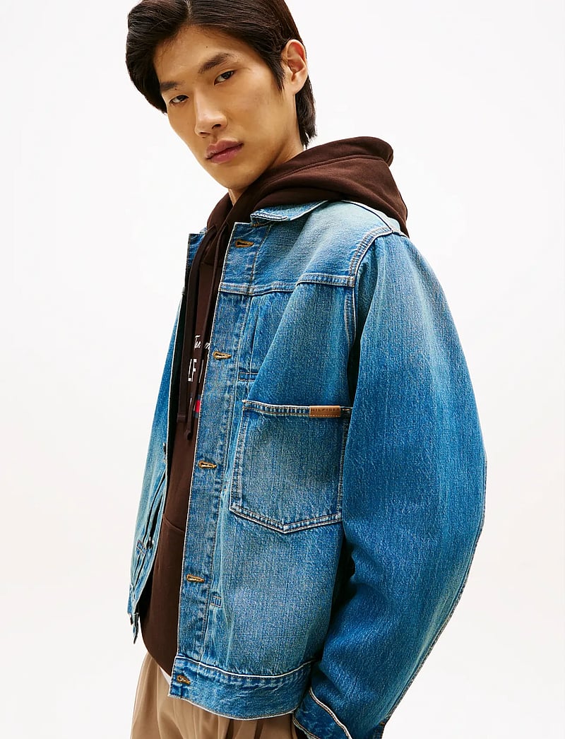 Tommy Hilfiger - TRUCKER JKT TYPE 1 MARIO INDIGO - ofodrade jeansjackor - mario blue - 4