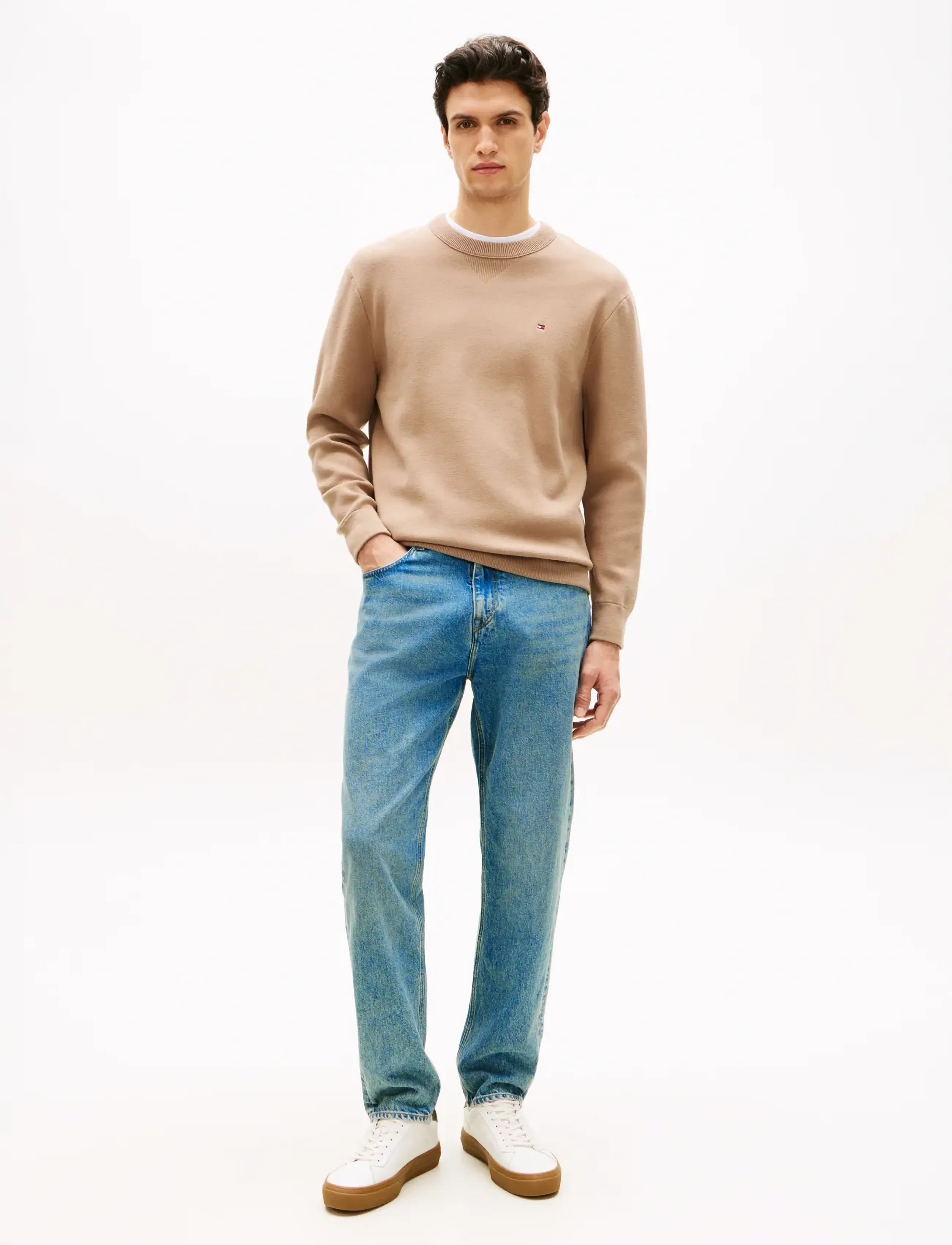 Tommy Hilfiger TAPERED HARLEM RGD ED LIGHT BLUE - Nach Stil kaufen - ED LIGHT BLUE / blue