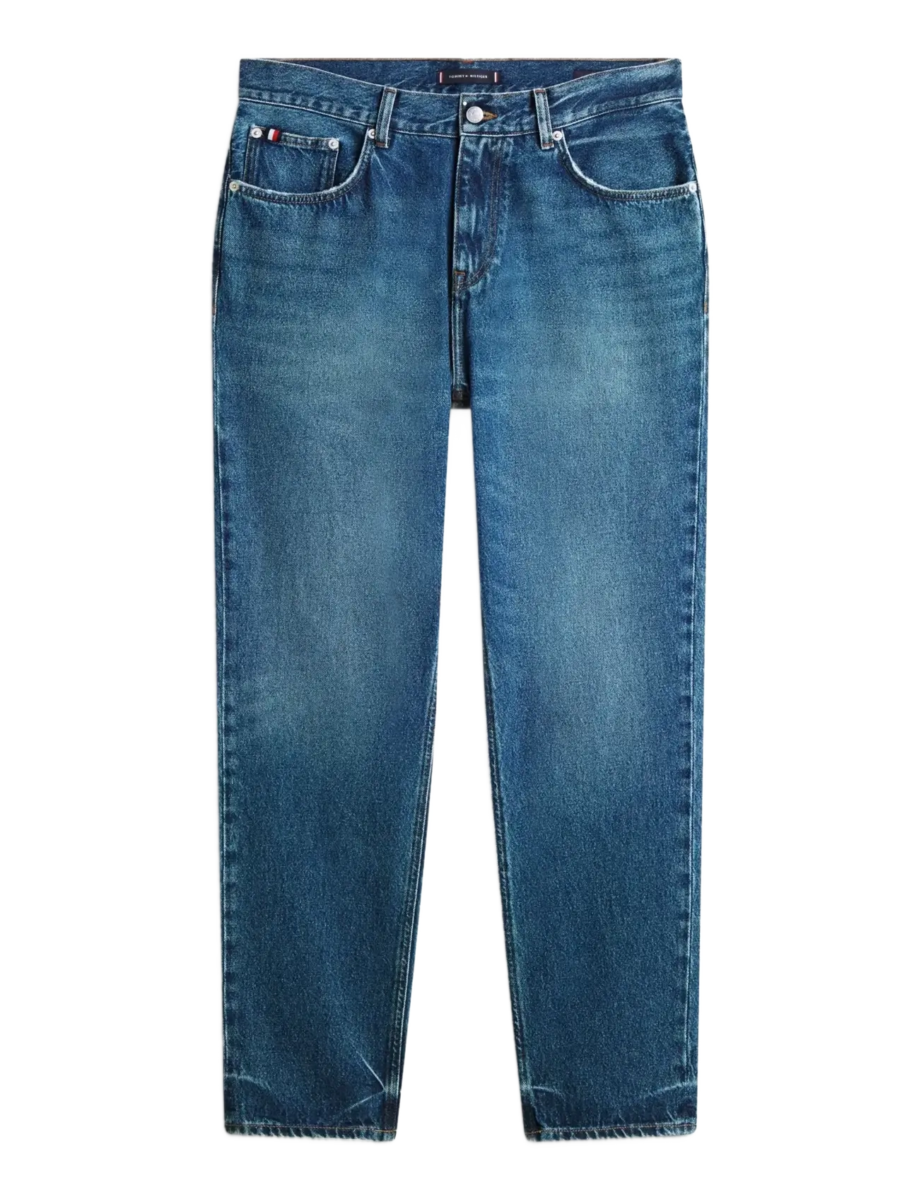 Tommy Hilfiger TAPERED HARLEM RGD BENNY BLUE - Tapered jeans - BENNY BLUE / blue