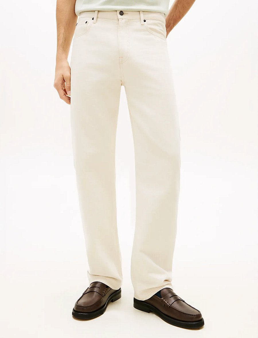 Tommy Hilfiger - RELAXED RIVER RGD GMD - normale jeans - ecru - 0