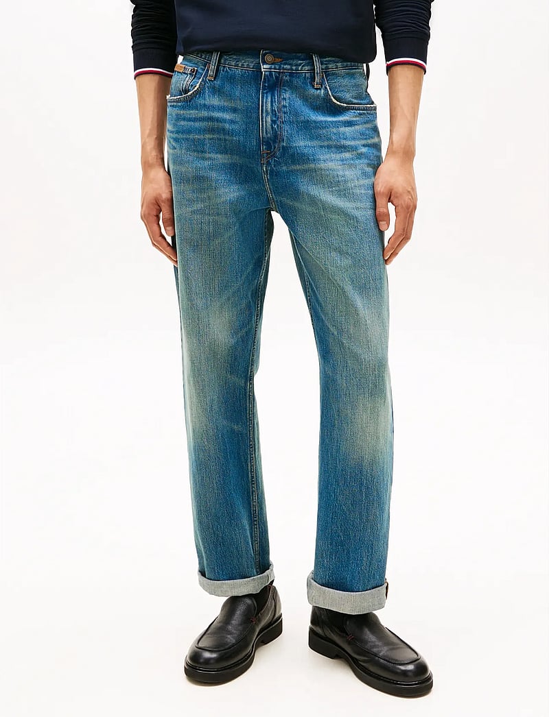 Tommy Hilfiger - RELAXED RIVER RGD MARIO IND - loose jeans - mario blue - 0