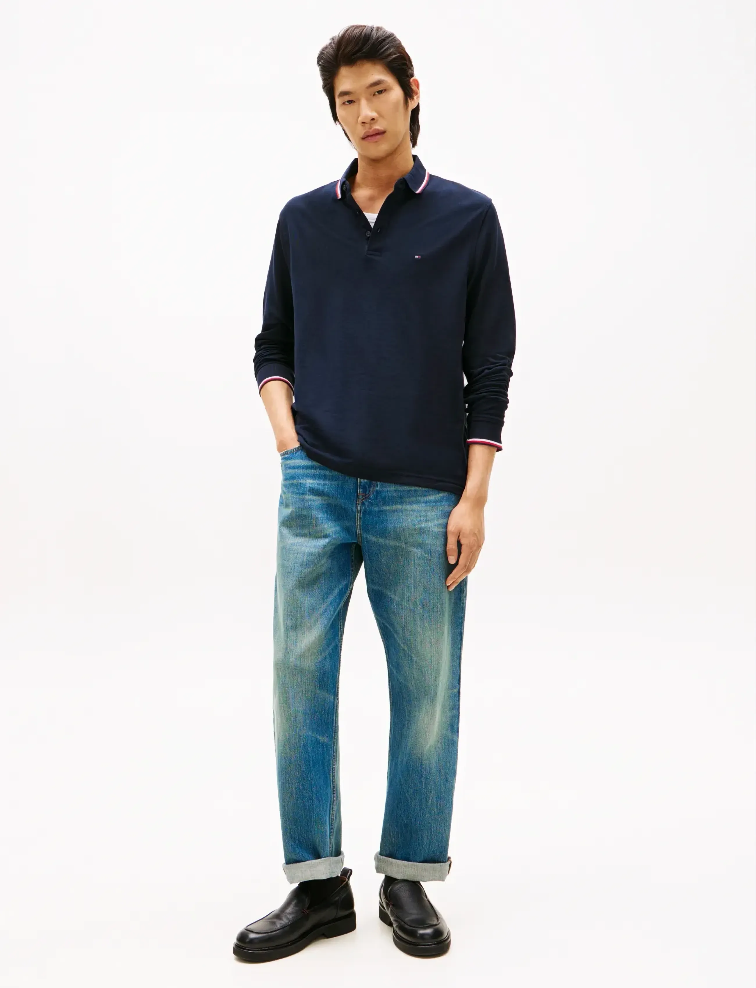 TOMMY HILFIGER Relaxed River Rgd Mario Ind relaxed fit jeans herr – bild 2