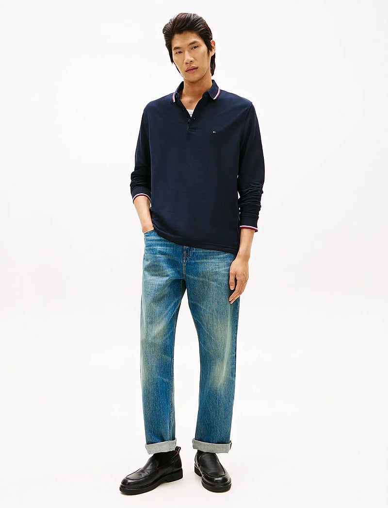 Tommy Hilfiger - RELAXED RIVER RGD MARIO IND - alt laienevad teksad - mario blue - 2