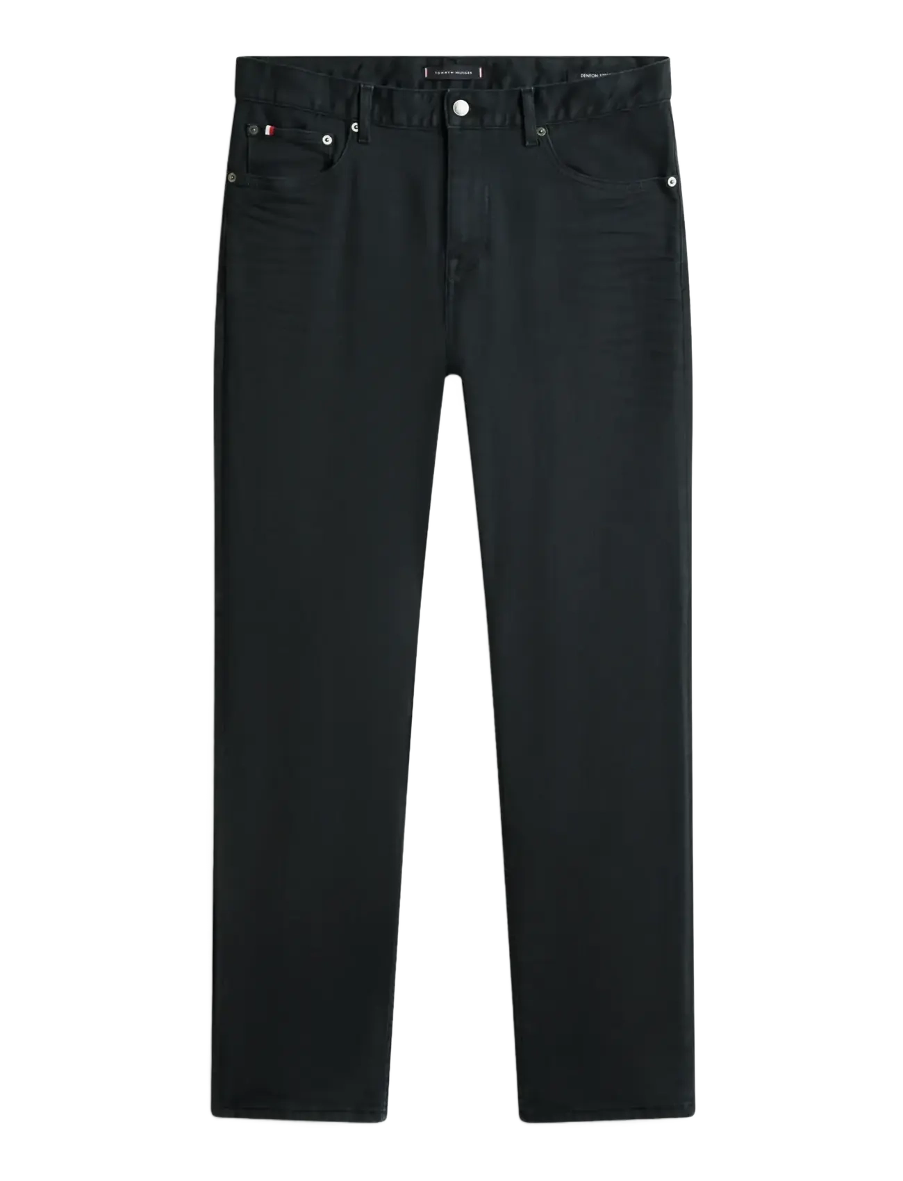 Tommy Hilfiger STRAIGHT DENTON STR BRENT BLACK - Regular jeans - BRENT BLACK / black