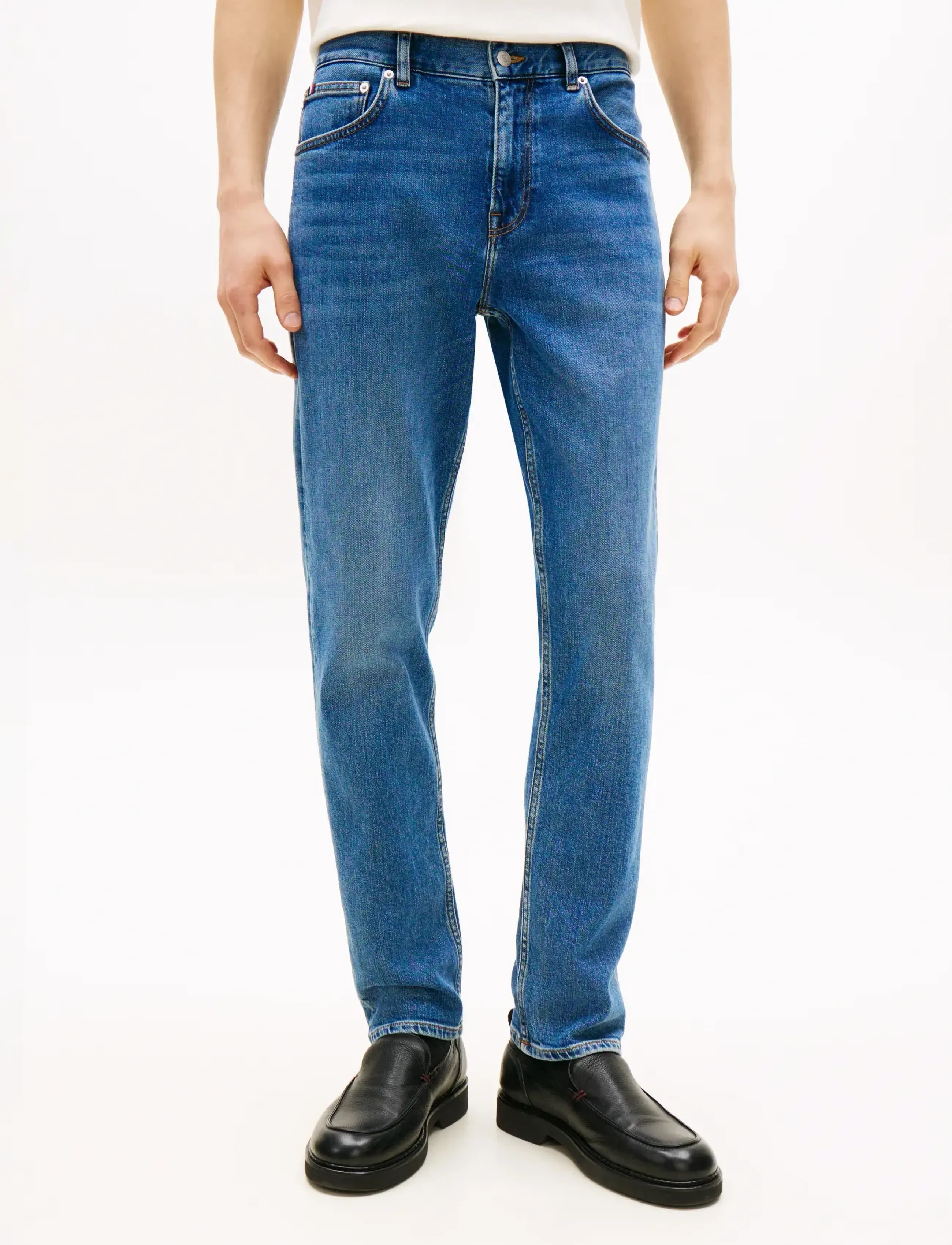 Tommy Hilfiger STRAIGHT DENTON STR SEP INDIGO - Farkut - SEP INDIGO / blue