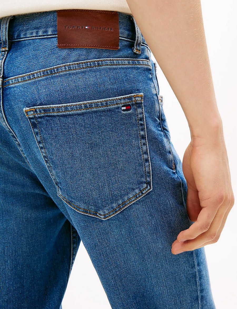 Tommy Hilfiger - STRAIGHT DENTON STR SEP INDIGO - normale jeans - sep indigo - 4
