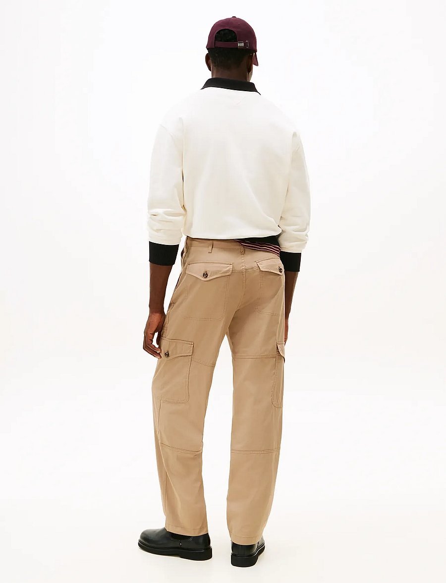 Tommy Hilfiger - MURRAY CARGO CO-NYLON TWILL - cargohosen - coastal taupe - 2