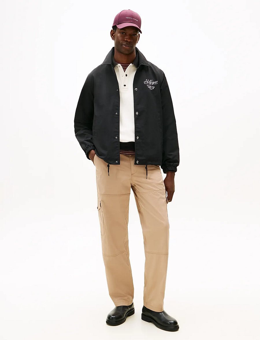 Tommy Hilfiger - MURRAY CARGO CO-NYLON TWILL - cargohosen - coastal taupe - 3