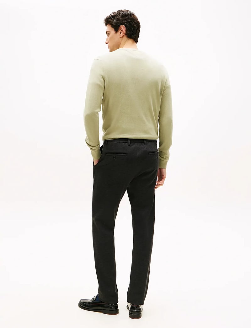 Tommy Hilfiger - HARLEM PO KNIT TWO TONE YD - casual byxor - hydrogen grey - 2