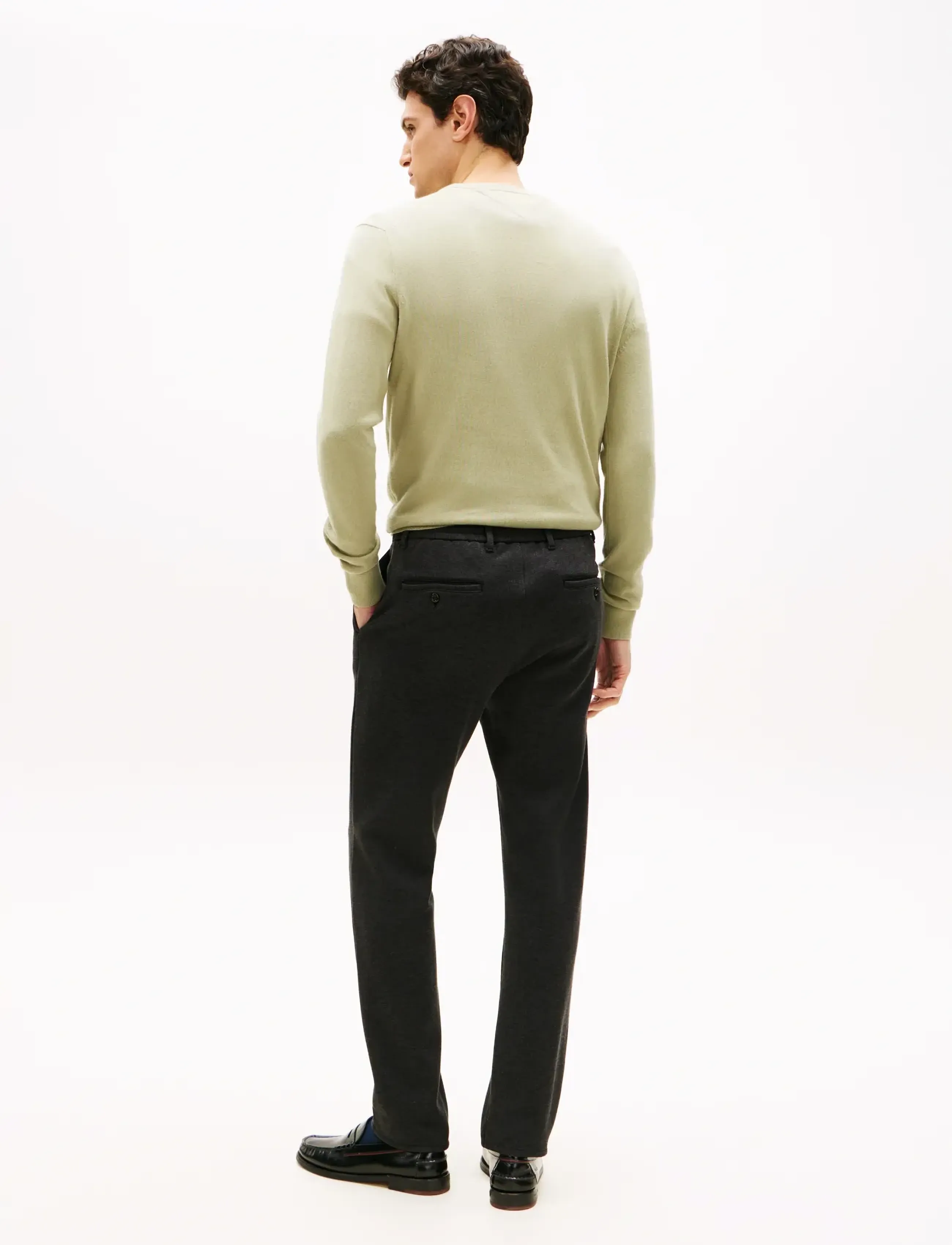 Tommy Hilfiger - HARLEM PO KNIT TWO TONE YD - casual - hydrogen grey - 2