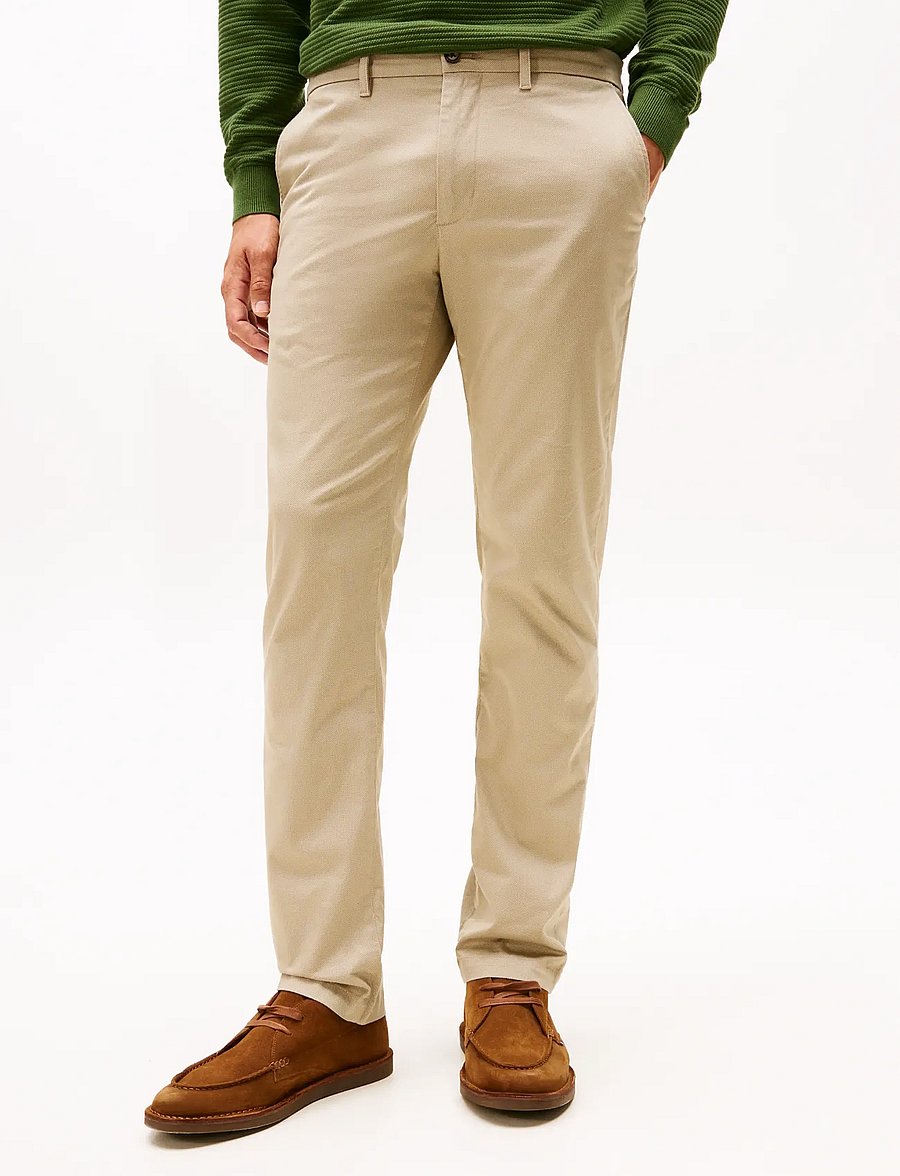 Tommy Hilfiger - DENTON PRINTED STRUCTURE - chinos - batique khaki - 3