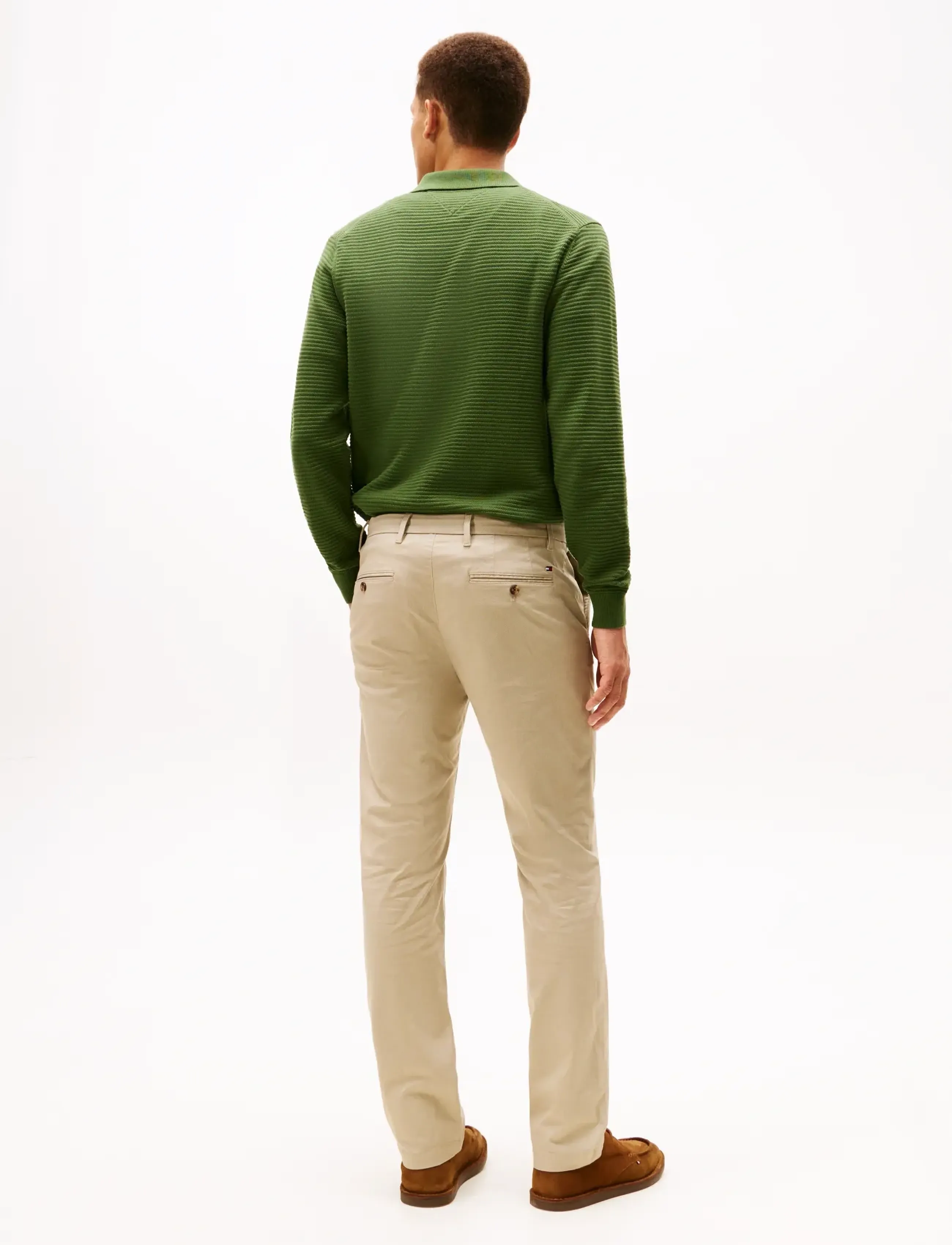 Tommy Hilfiger - DENTON PRINTED STRUCTURE - chinos - batique khaki - 4