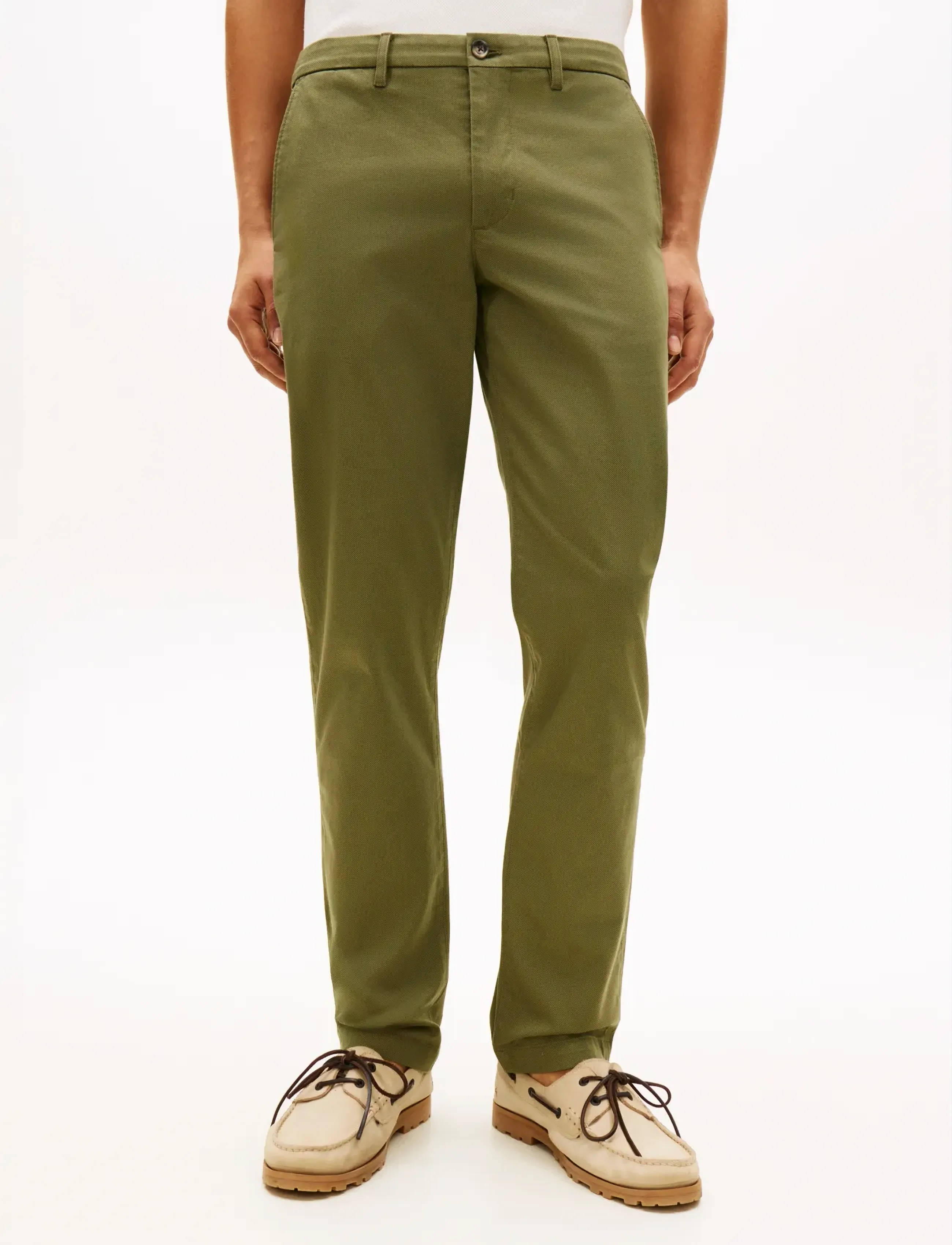 Tommy Hilfiger DENTON PRINTED STRUCTURE - Casual - DARK ARTICHOKE / khaki/green