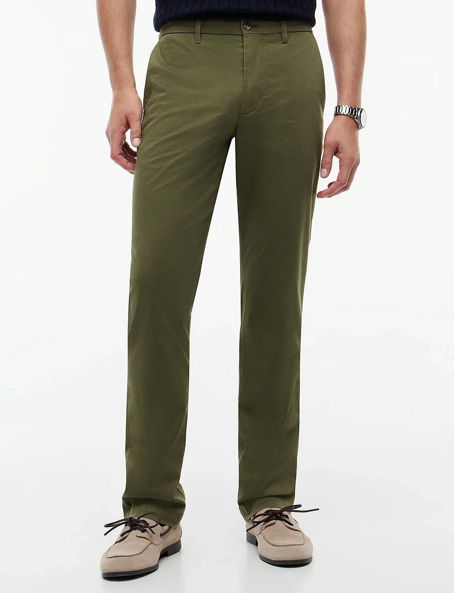 Tommy Hilfiger - DENTON PRINTED STRUCTURE - chino-püksid - dark artichoke - 0
