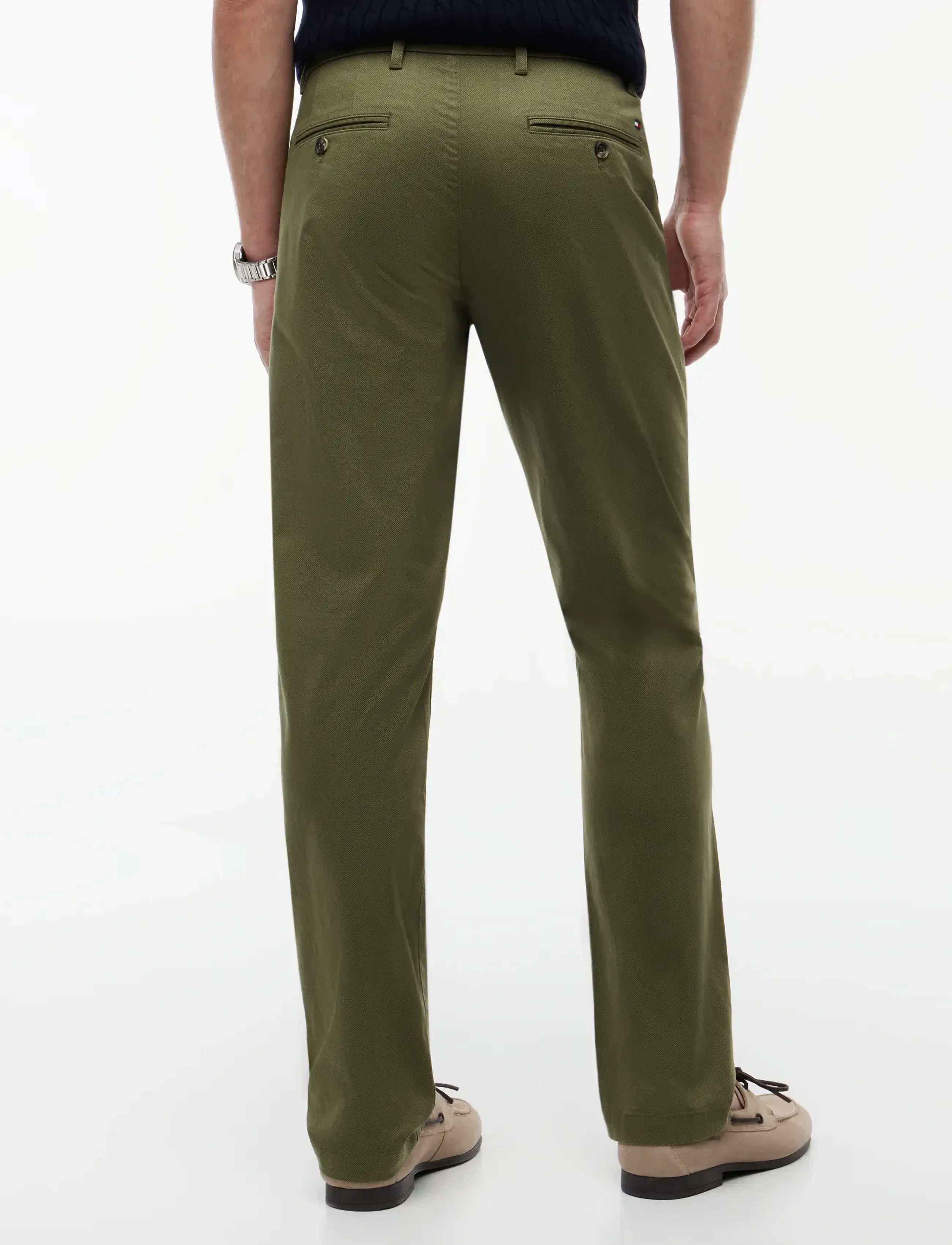 Tommy Hilfiger - DENTON PRINTED STRUCTURE - chinos - dark artichoke - 2