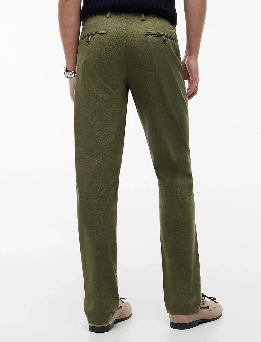 Tommy Hilfiger - DENTON PRINTED STRUCTURE - chino-püksid - dark artichoke - 2