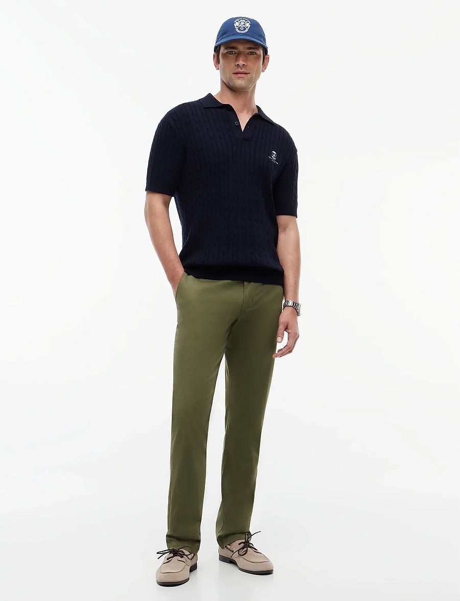 Tommy Hilfiger - DENTON PRINTED STRUCTURE - chino-püksid - dark artichoke - 3