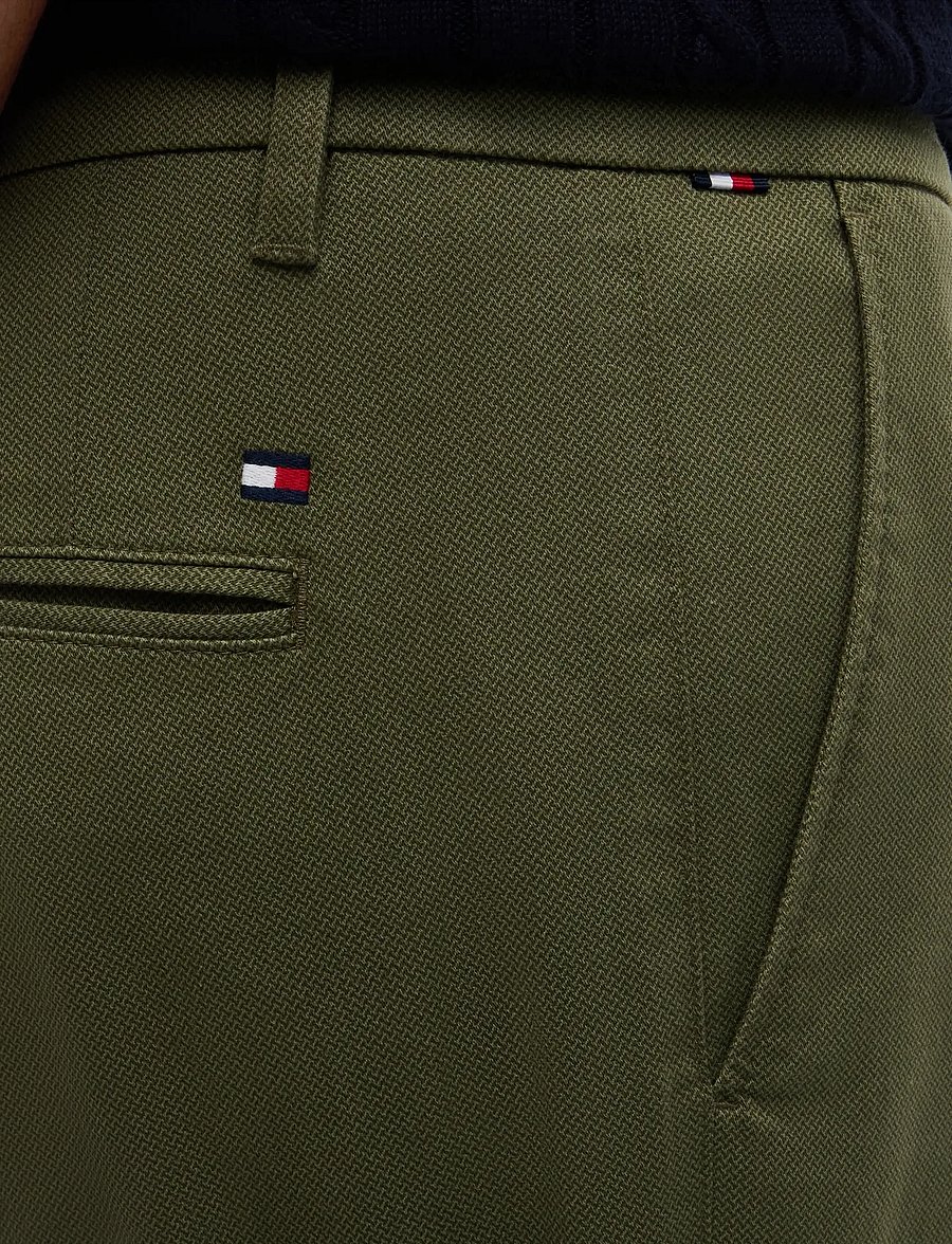 Tommy Hilfiger - DENTON PRINTED STRUCTURE - chino-püksid - dark artichoke - 5
