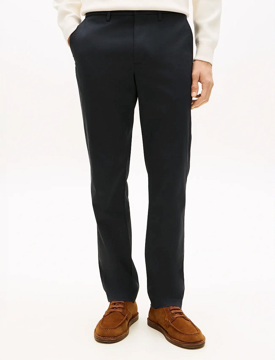 Tommy Hilfiger - DENTON PRINTED STRUCTURE - chino-püksid - desert sky - 0