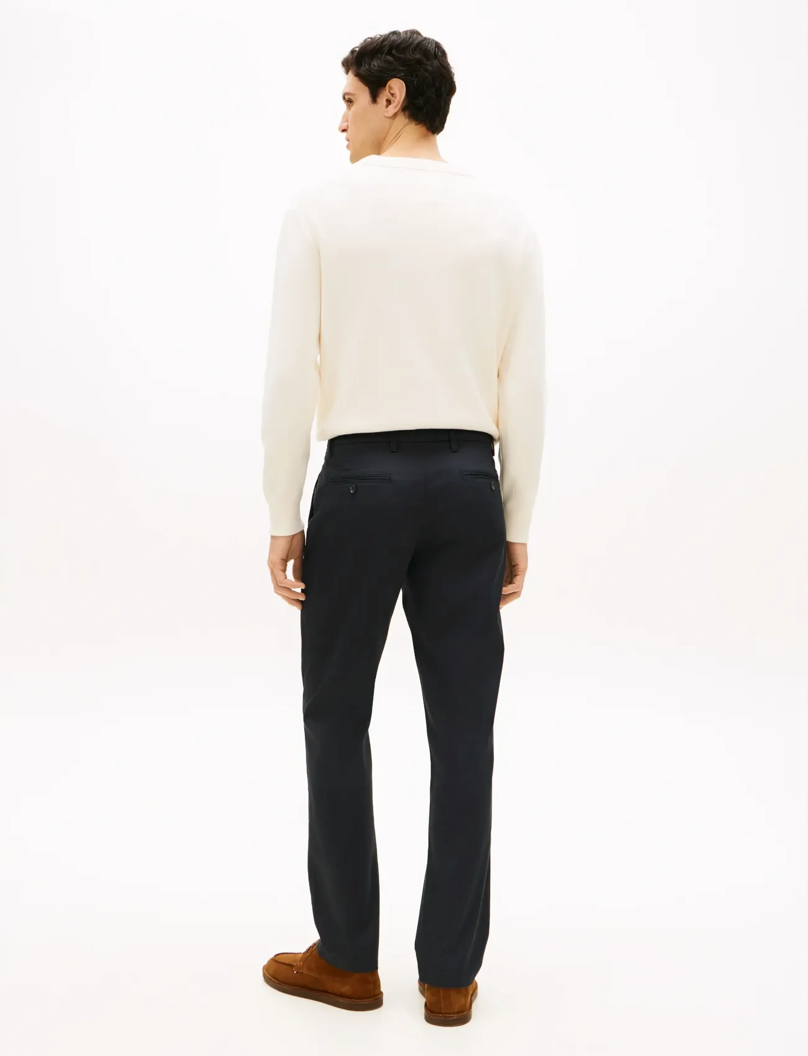 Tommy Hilfiger - DENTON PRINTED STRUCTURE - chinos - desert sky - 2