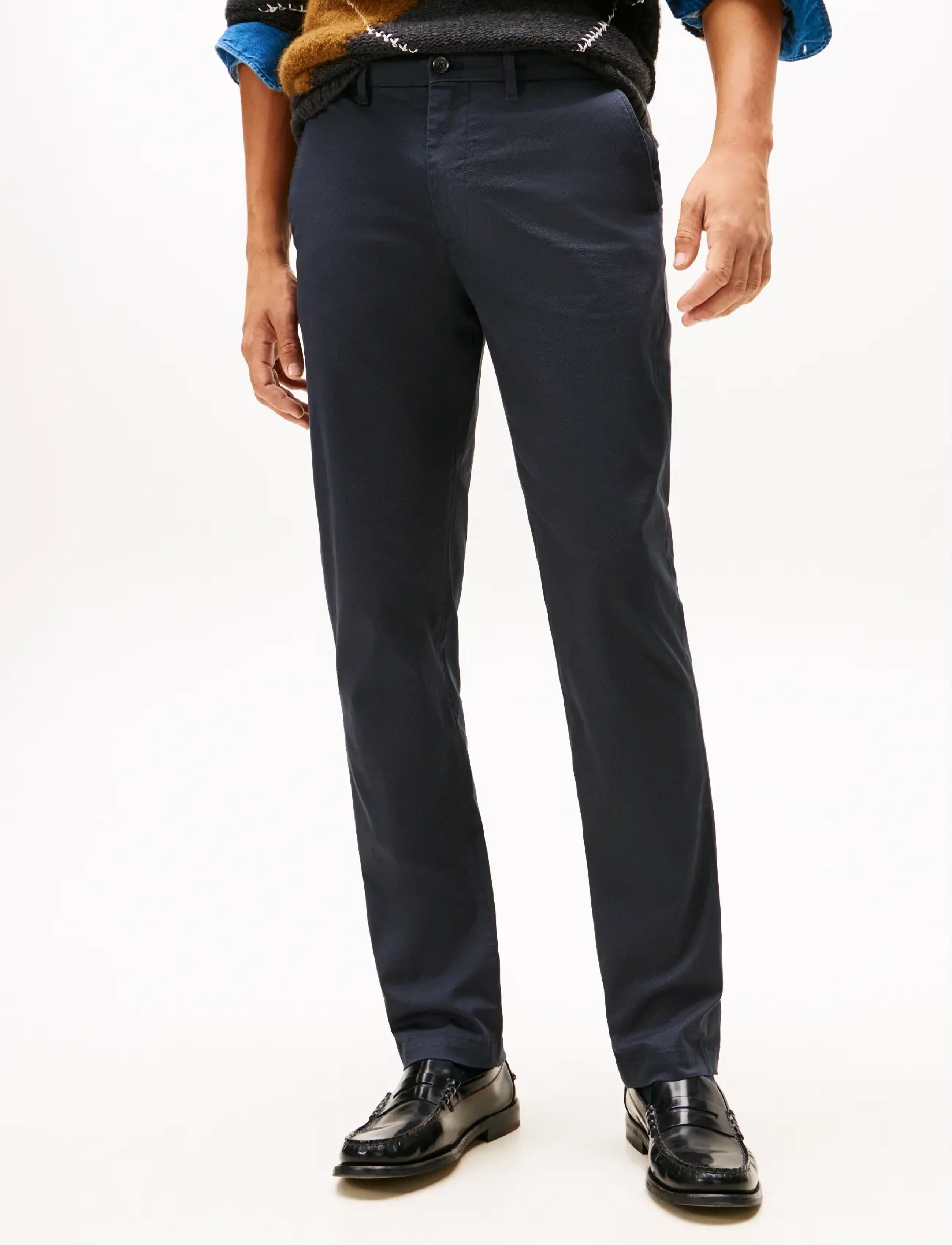 Tommy Hilfiger - DENTON PRINTED STRUCTURE - chinos - desert sky - 5