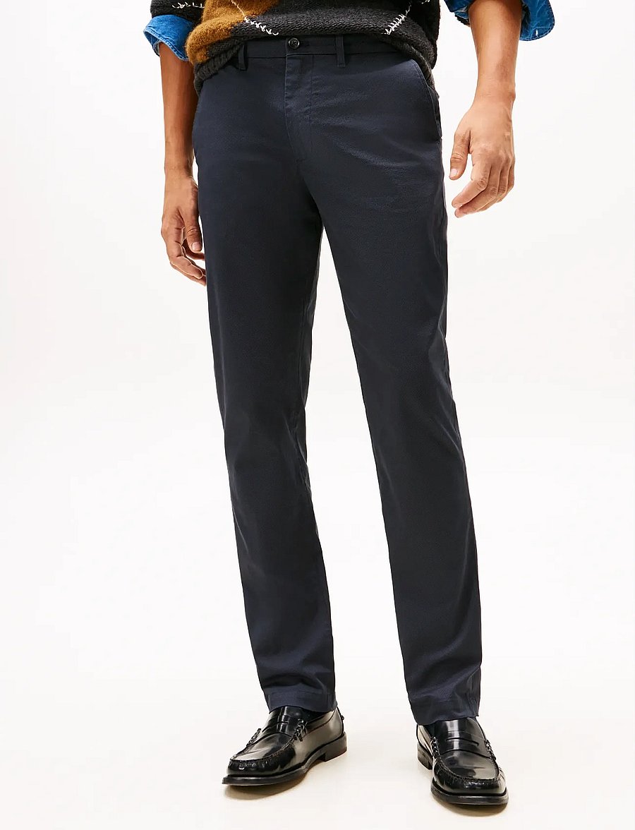 Tommy Hilfiger - DENTON PRINTED STRUCTURE - chino-püksid - desert sky - 5