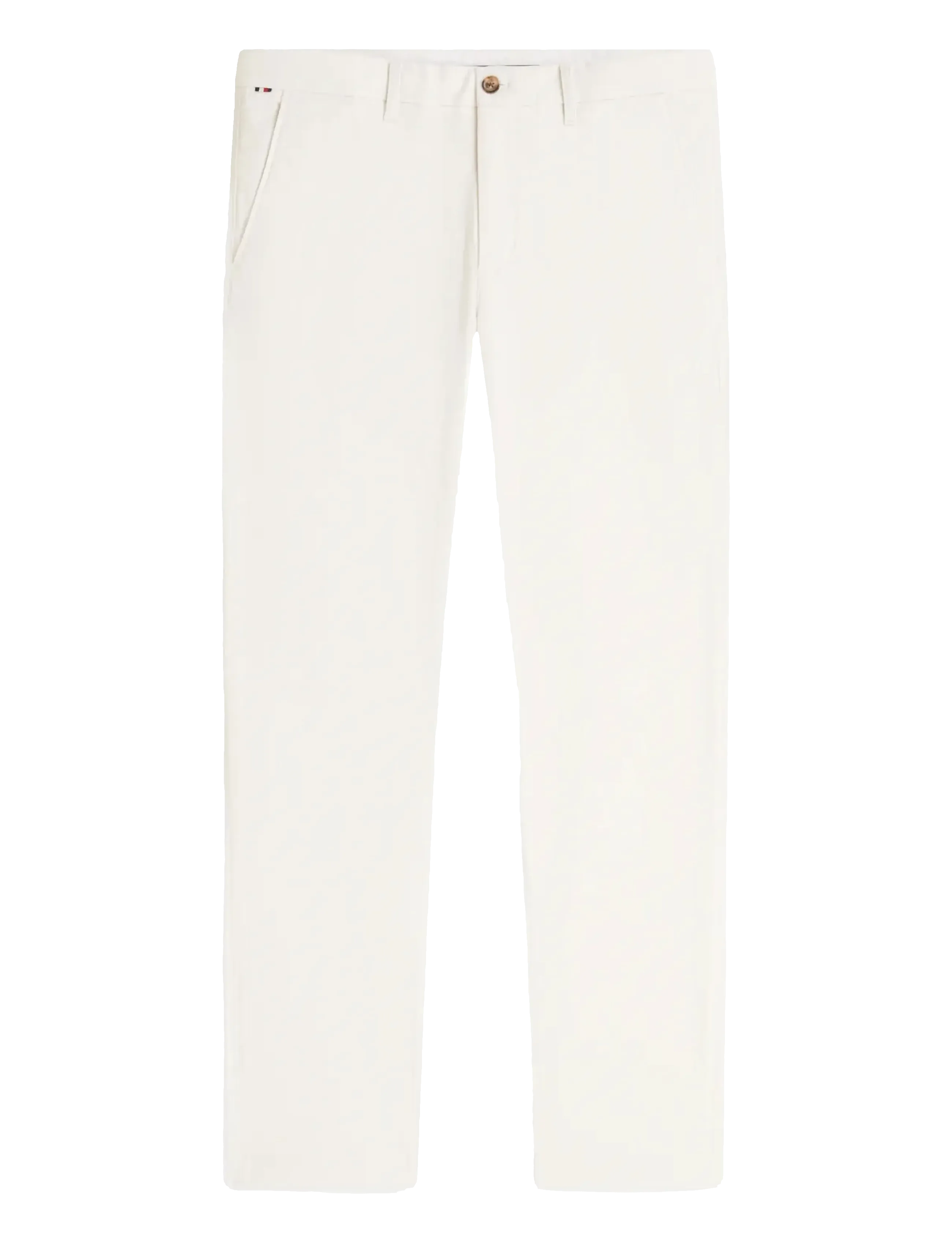 Tommy Hilfiger - DENTON PRINTED STRUCTURE - chino-püksid - ivory petal - 1