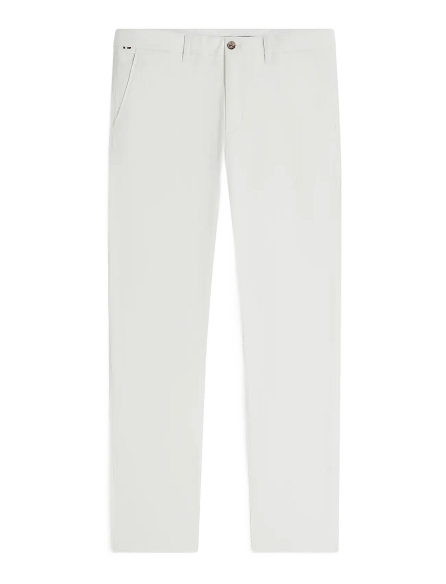Tommy Hilfiger - DENTON PRINTED STRUCTURE - chinos - ivory petal - 1
