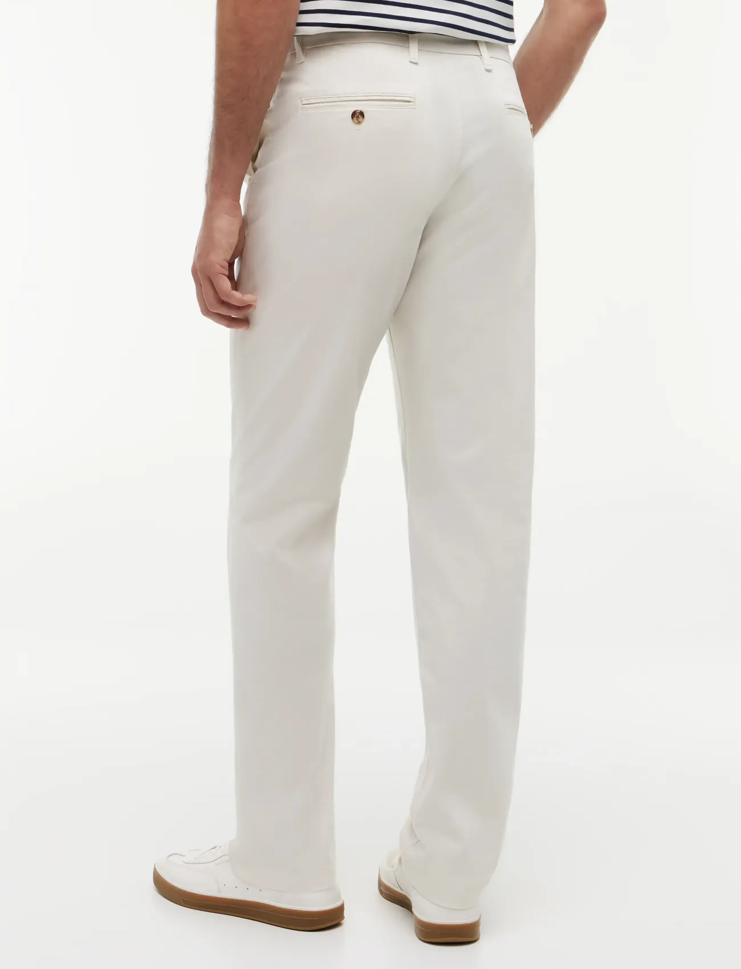 Tommy Hilfiger - DENTON PRINTED STRUCTURE - chinos - ivory petal - 2