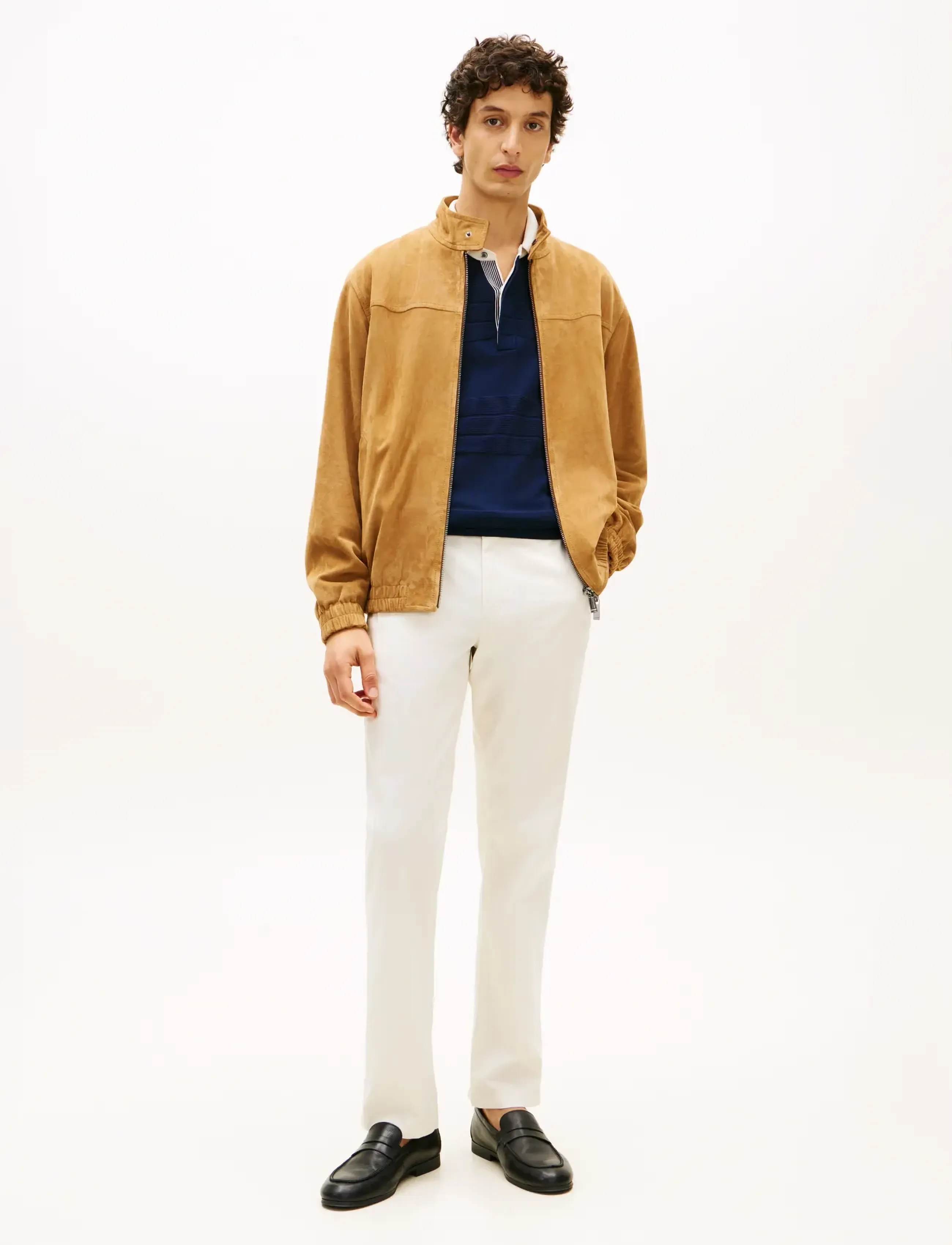 Tommy Hilfiger - DENTON PRINTED STRUCTURE - chino-püksid - ivory petal - 3