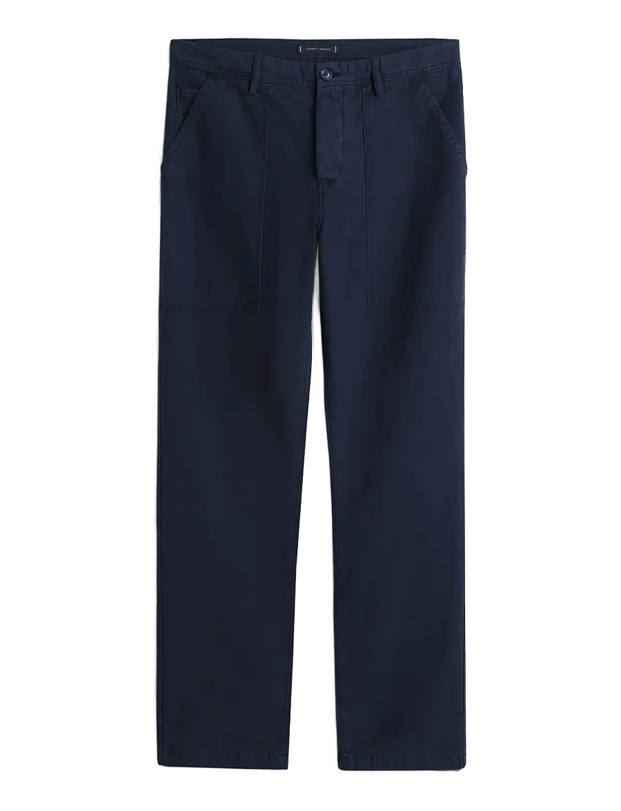 Tommy Hilfiger - MERCER RIGID UTILITY GMD - vabaaja püksid - dark night navy - 1