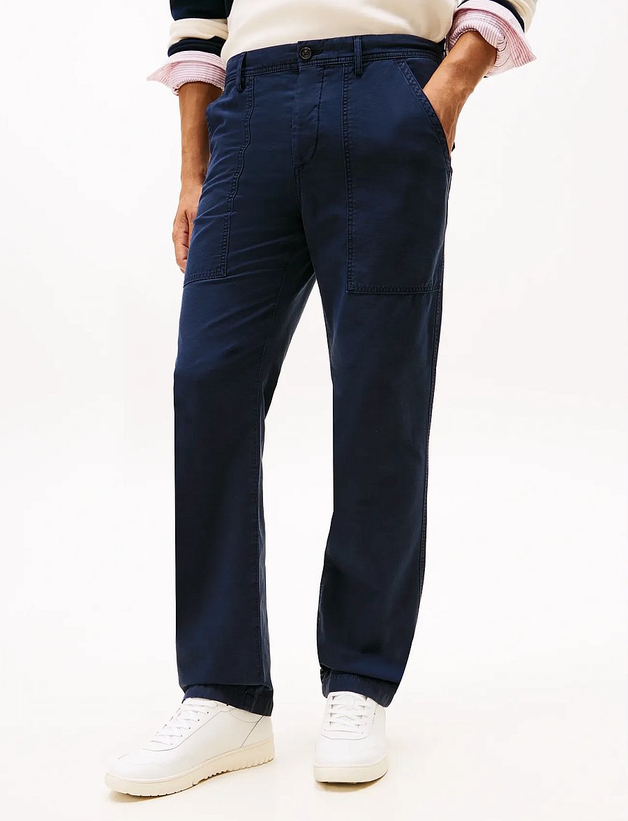 Tommy Hilfiger - MERCER RIGID UTILITY GMD - vabaaja püksid - dark night navy - 0