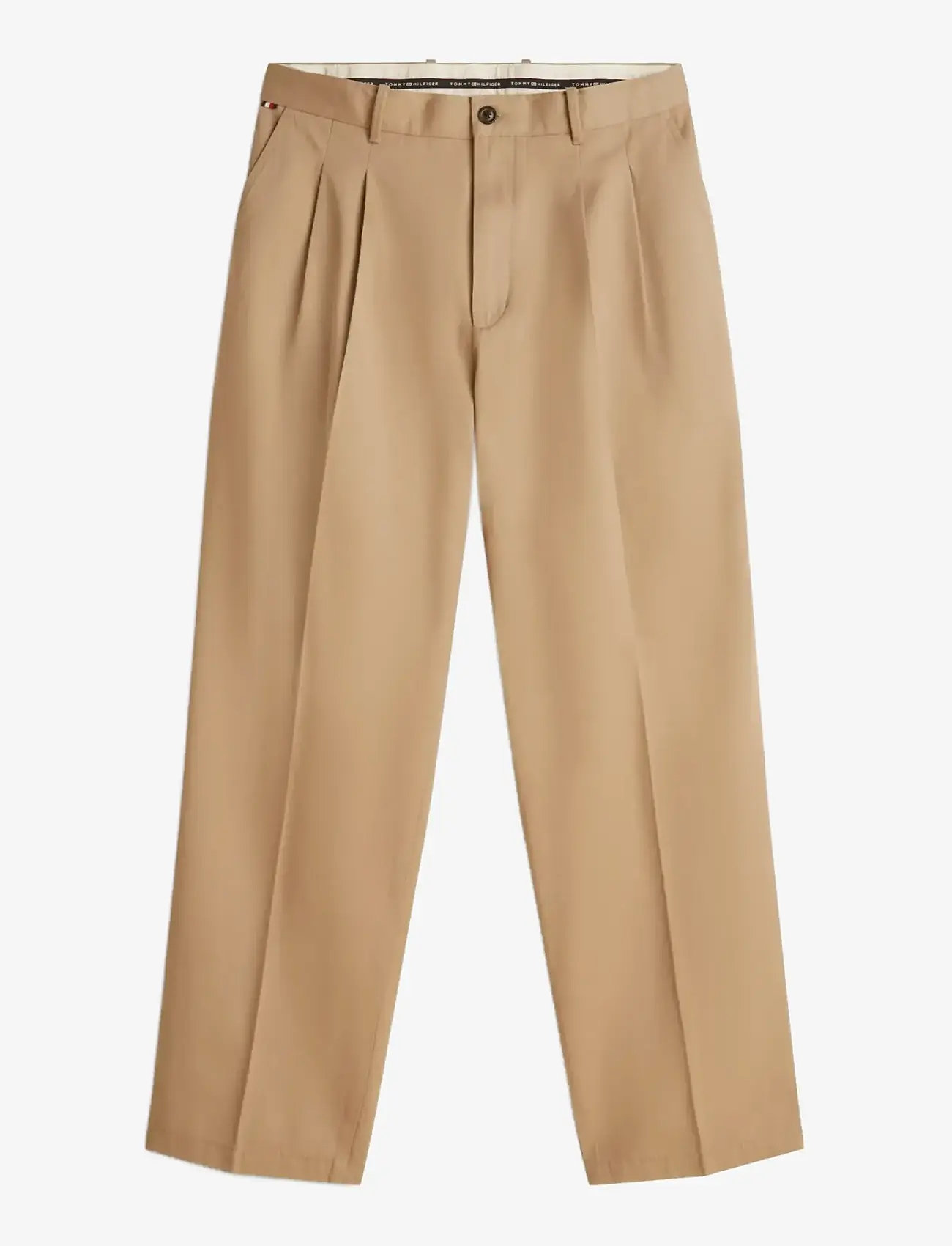 Tommy Hilfiger - MURRAY 2PLT MERCERIZED COTTON - suit trousers - coastal taupe - 1