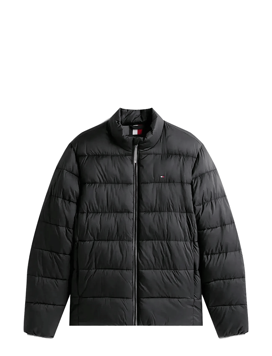 Tommy Hilfiger - MID WEIGHT STAND COLLAR JKT - daunenjacken - black - 1