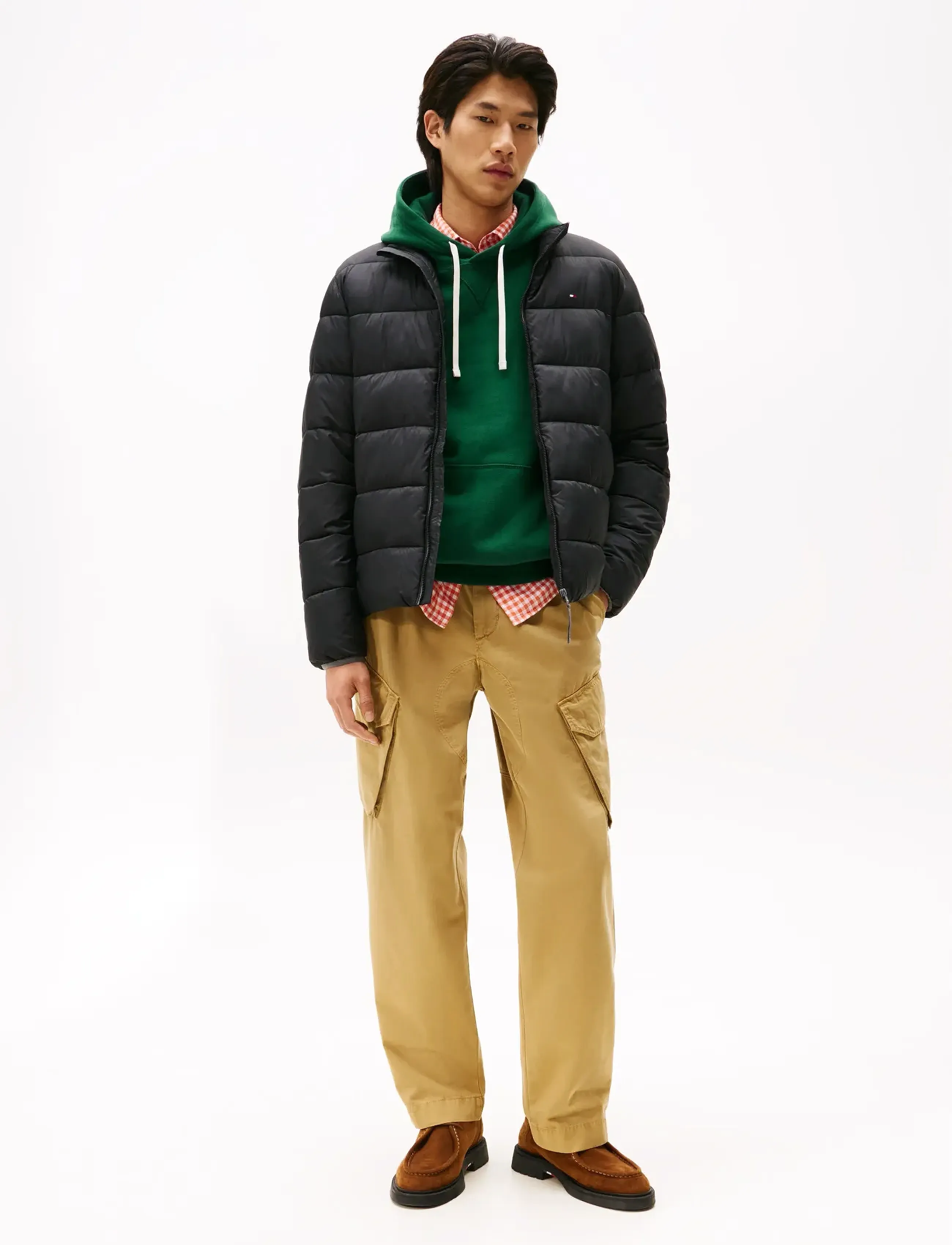 Tommy Hilfiger - MID WEIGHT STAND COLLAR JKT - vestes matelassées - black - 2