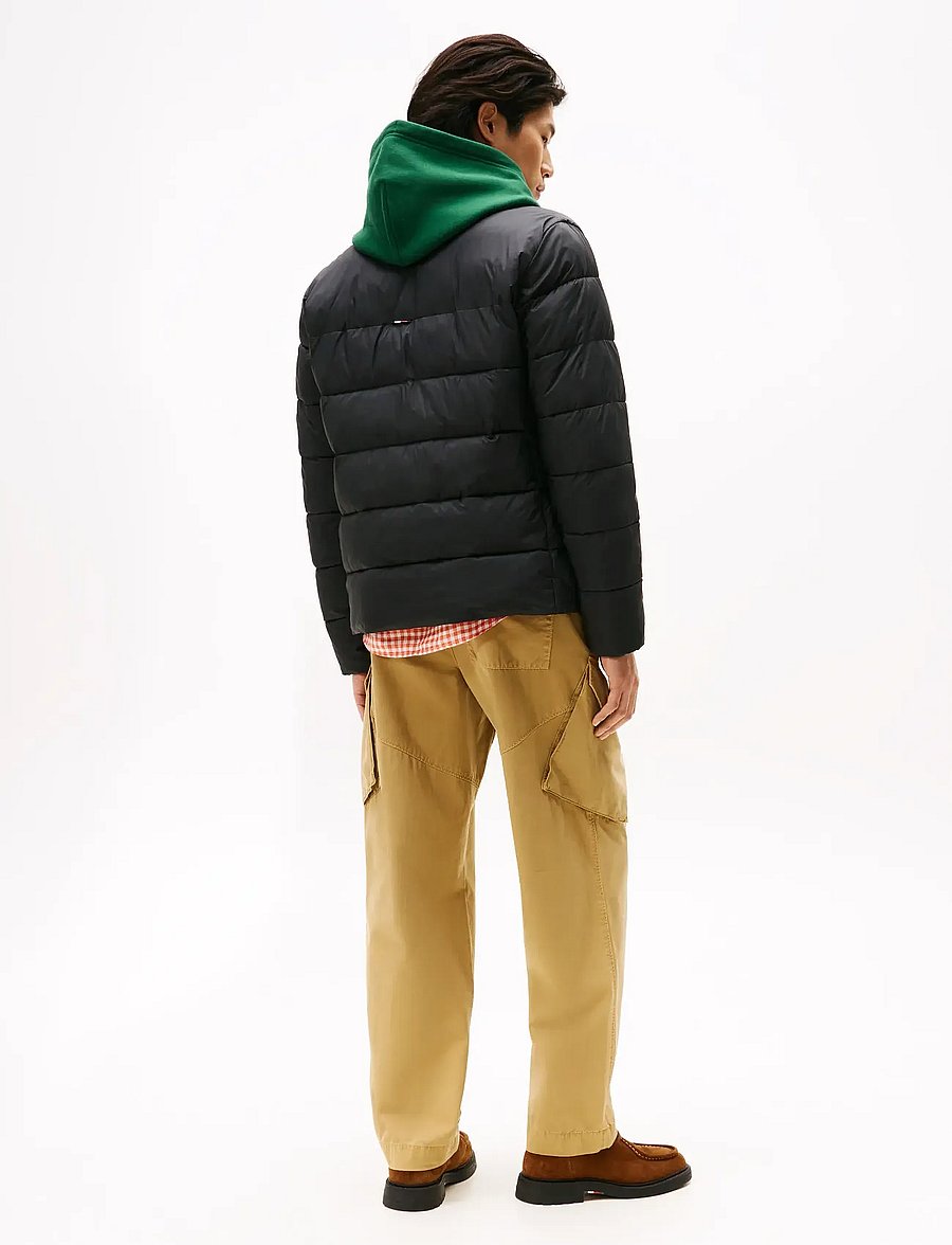 Tommy Hilfiger - MID WEIGHT STAND COLLAR JKT - daunenjacken - black - 3