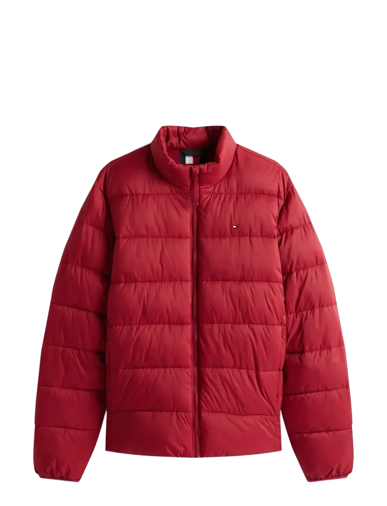 TOMMY HILFIGER Mid Weight Stand Collar Jkt Rot - S - Herren