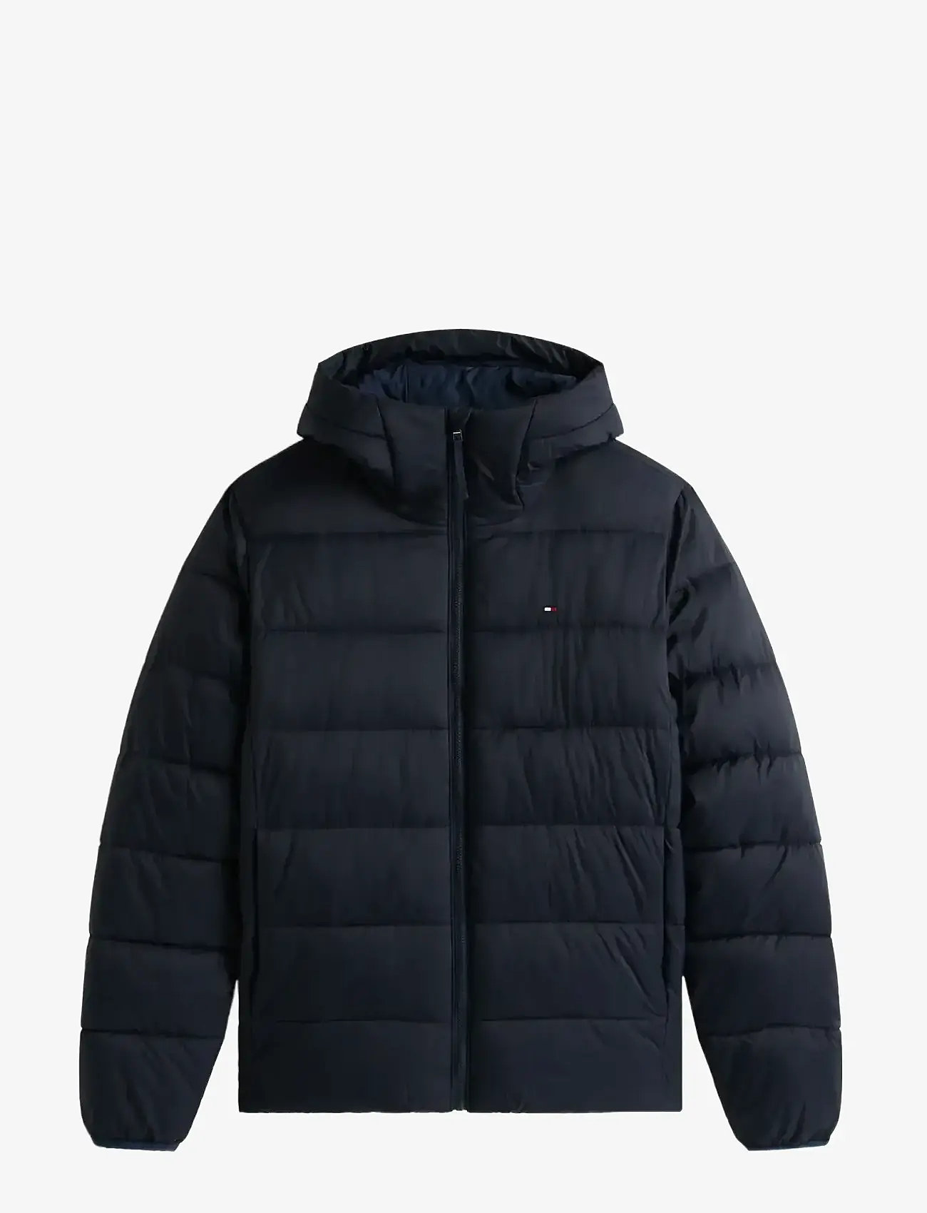 Tommy Hilfiger - MID WEIGHT HOODED JACKET - fodrade jackor - desert sky - 1