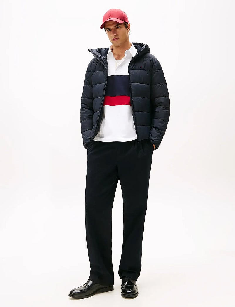 Tommy Hilfiger - MID WEIGHT HOODED JACKET - talvejoped - desert sky - 2