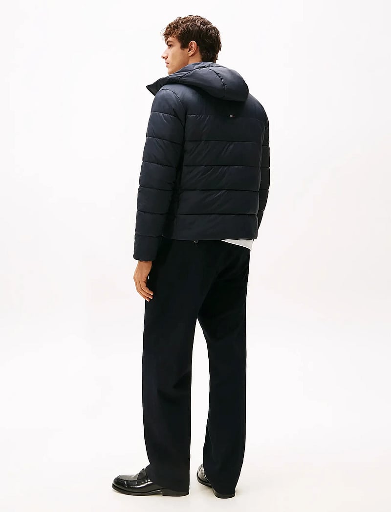 Tommy Hilfiger - MID WEIGHT HOODED JACKET - talvejoped - desert sky - 3