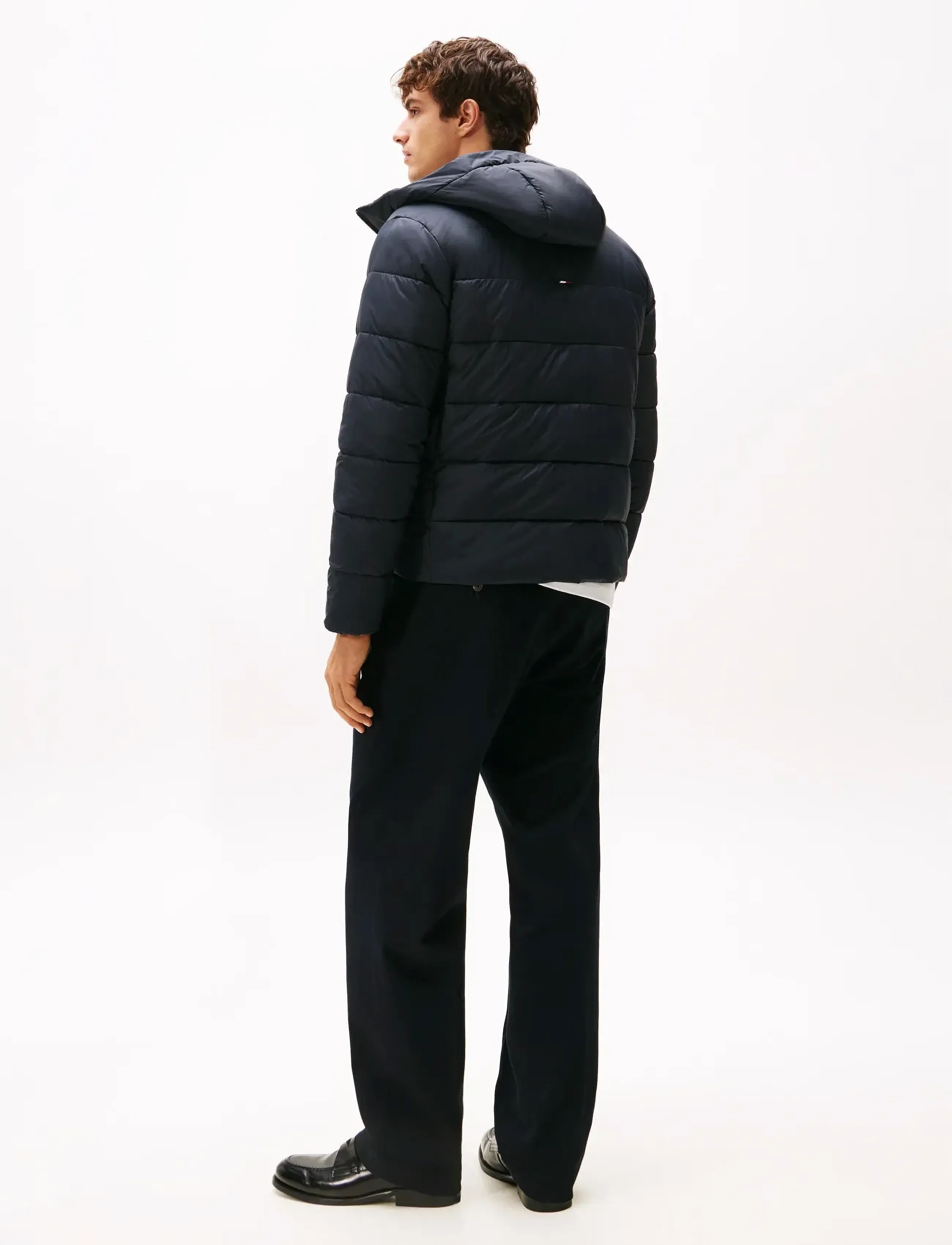 Tommy Hilfiger - MID WEIGHT HOODED JACKET - forede jakker - desert sky - 3