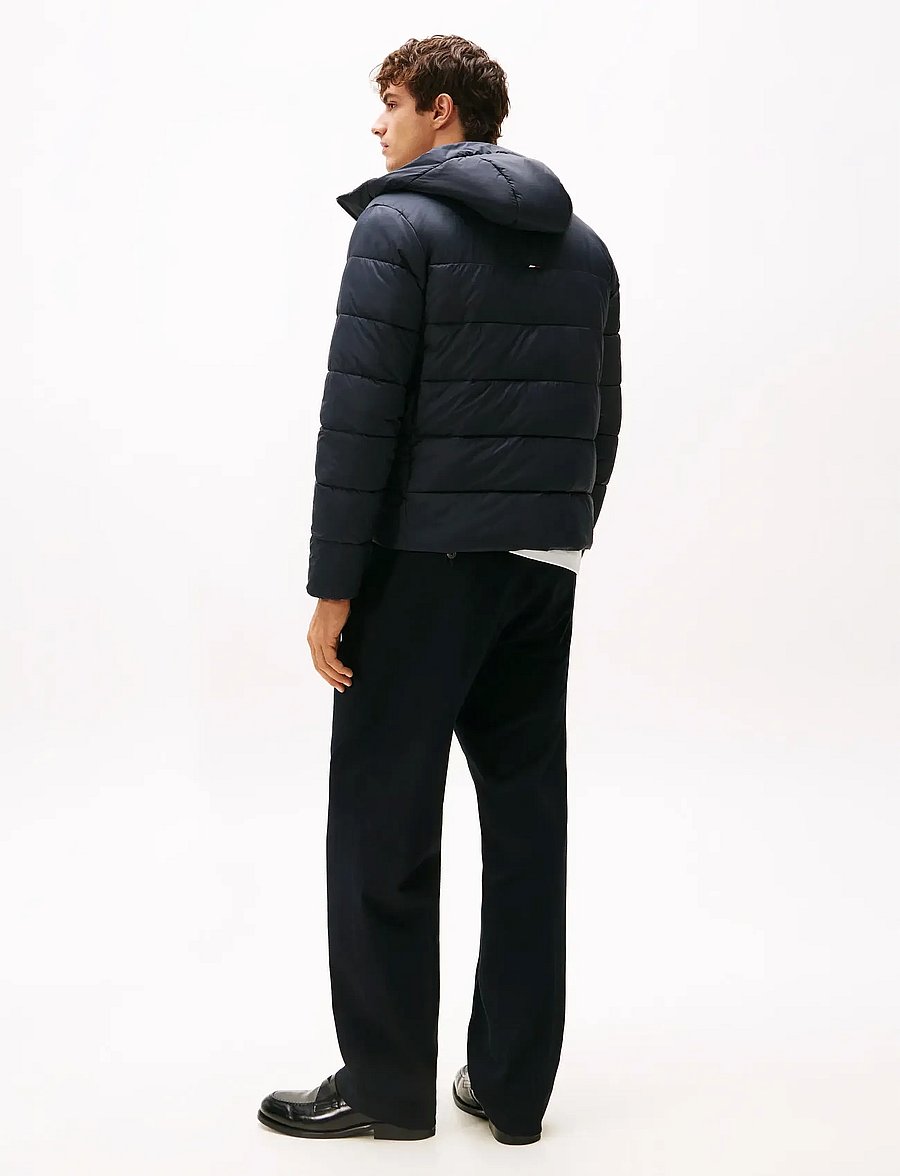 Tommy Hilfiger - MID WEIGHT HOODED JACKET - voodriga jakid - desert sky - 3