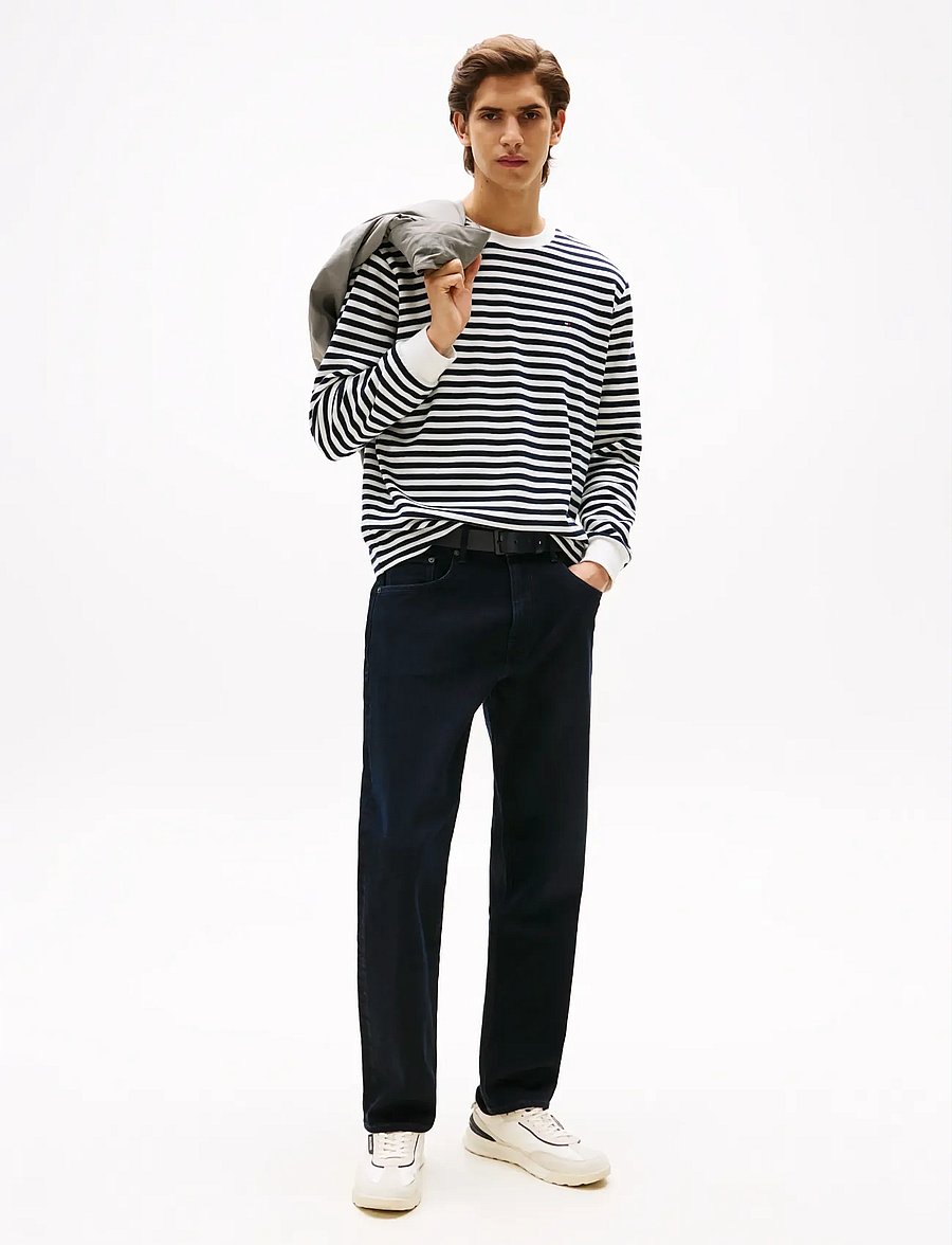 Tommy Hilfiger - TAPERED HARLEM STR NIGHT BLUE - tapered jeans - night blue - 4