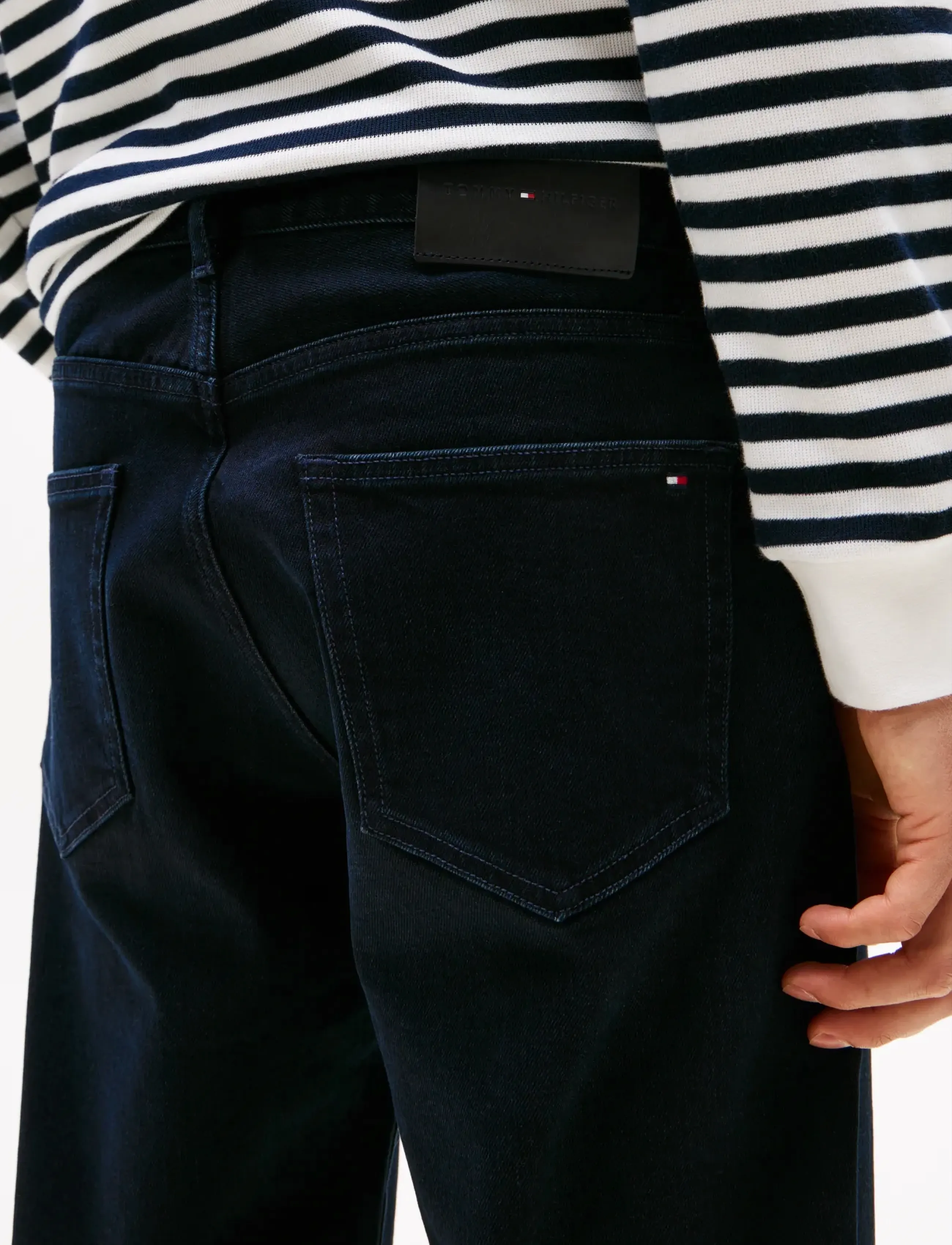 Tommy Hilfiger - TAPERED HARLEM STR NIGHT BLUE - tapered jeans - night blue - 5