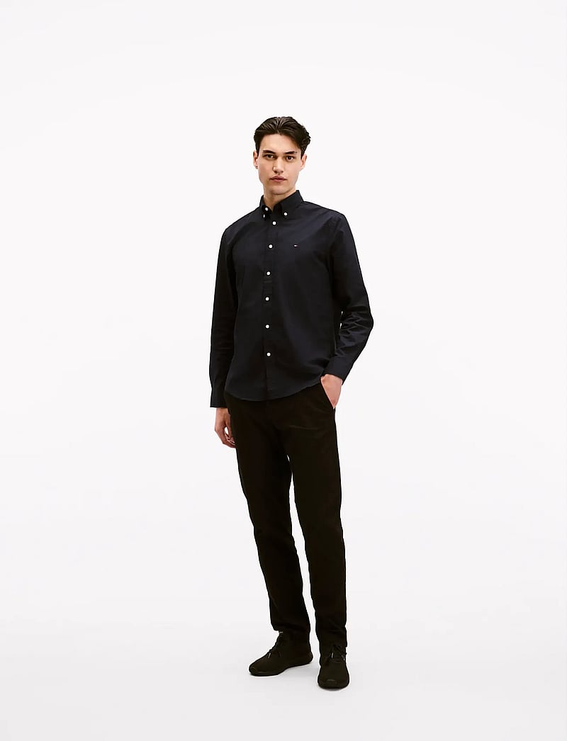 Tommy Hilfiger - CORE DENTON ESSENTIAL TWILL - chinos - black - 3
