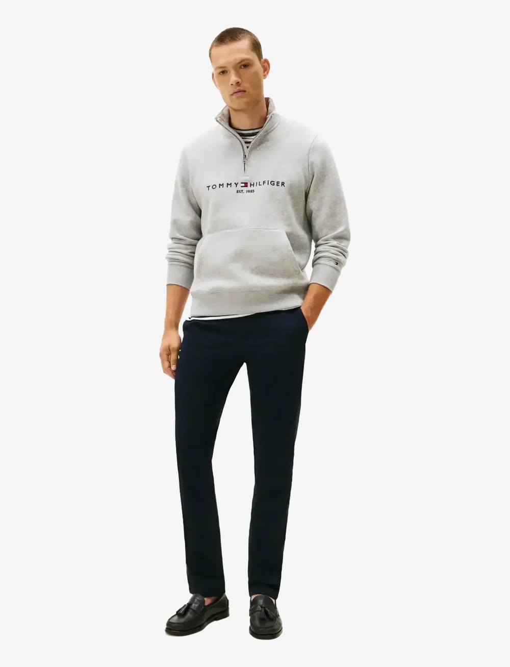 Tommy Hilfiger - CORE DENTON ESSENTIAL TWILL - chinos - desert sky - 1